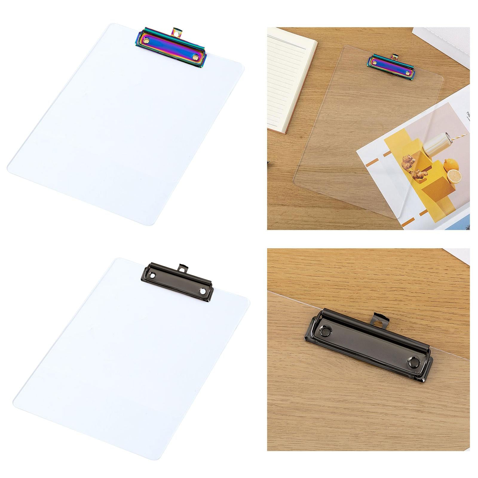 Clipboards Organizer Waterproof A4 Folder Board for Document Office Homework color