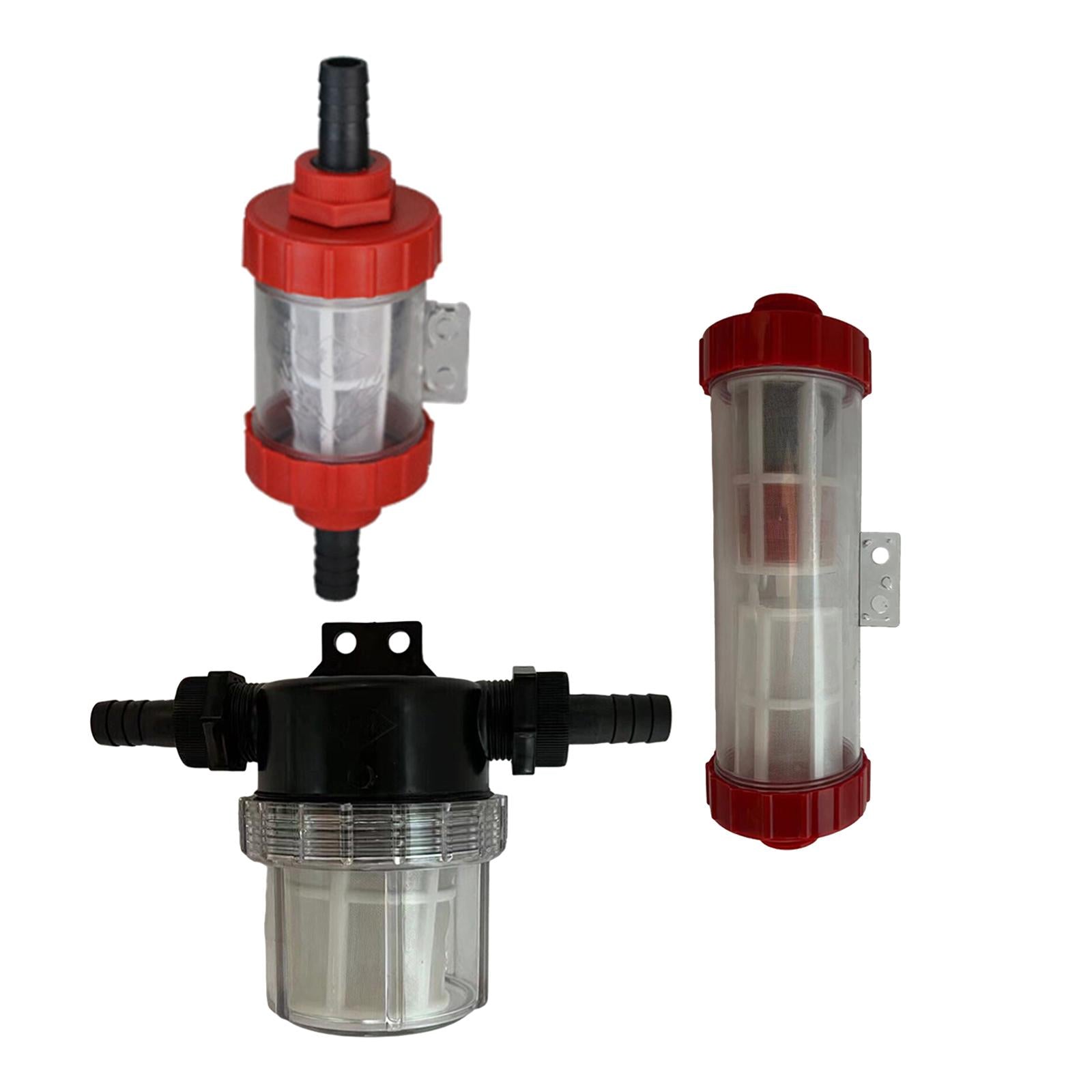 High Pressure Washer Filter for Garden Hose Irrigation Sprayer Aquarium Pump DN20 Straight