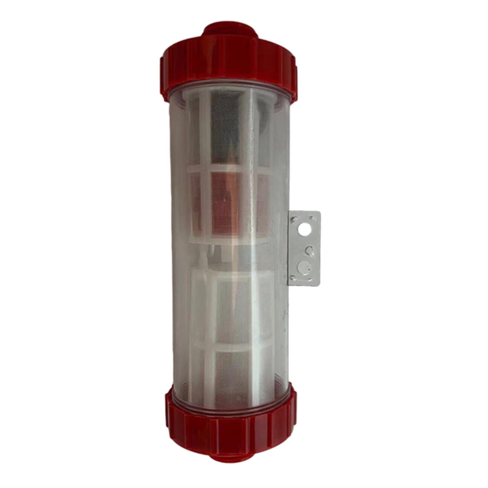 High Pressure Washer Filter for Garden Hose Irrigation Sprayer Aquarium Pump DN20 Dual Mesh