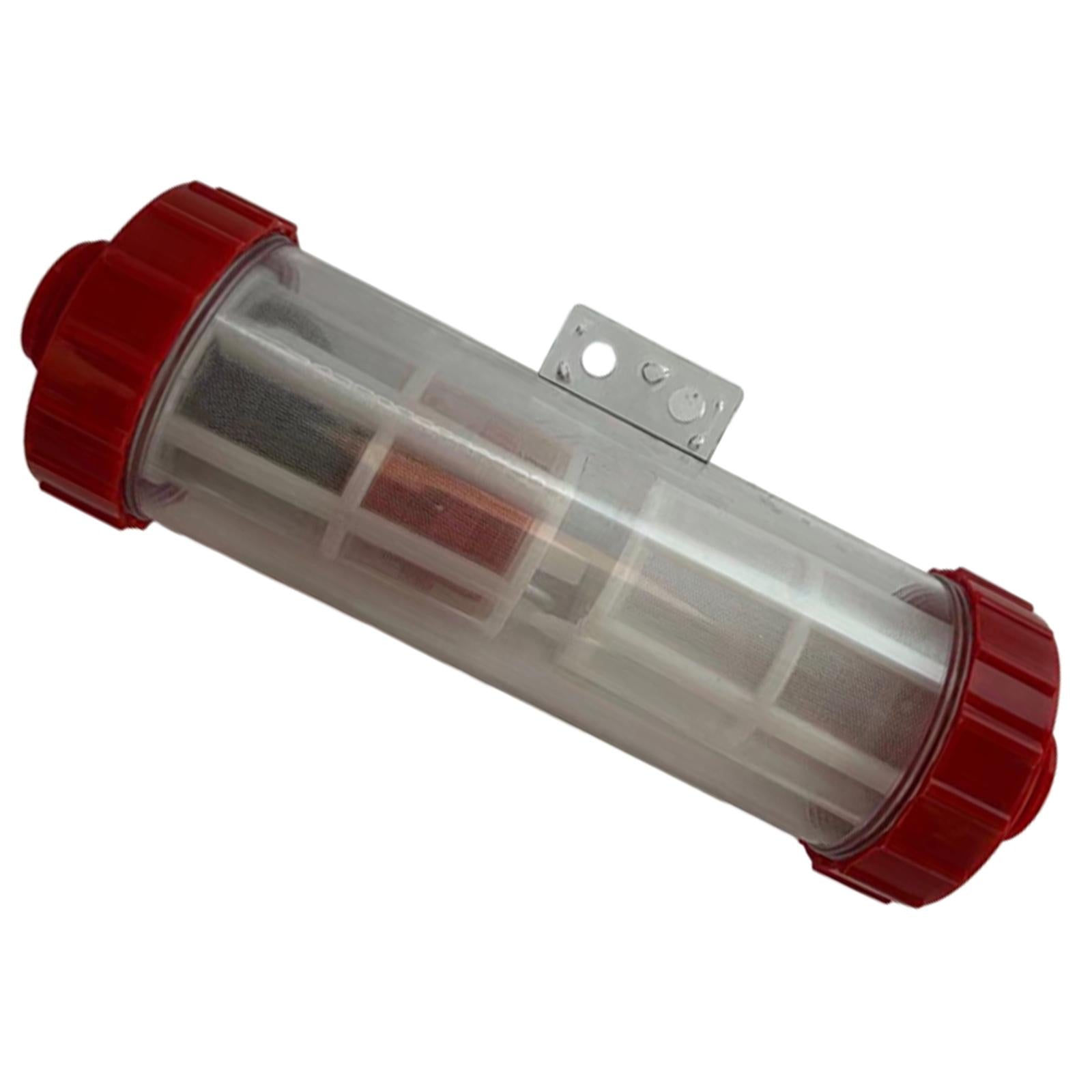 High Pressure Washer Filter for Garden Hose Irrigation Sprayer Aquarium Pump DN20 Dual Mesh