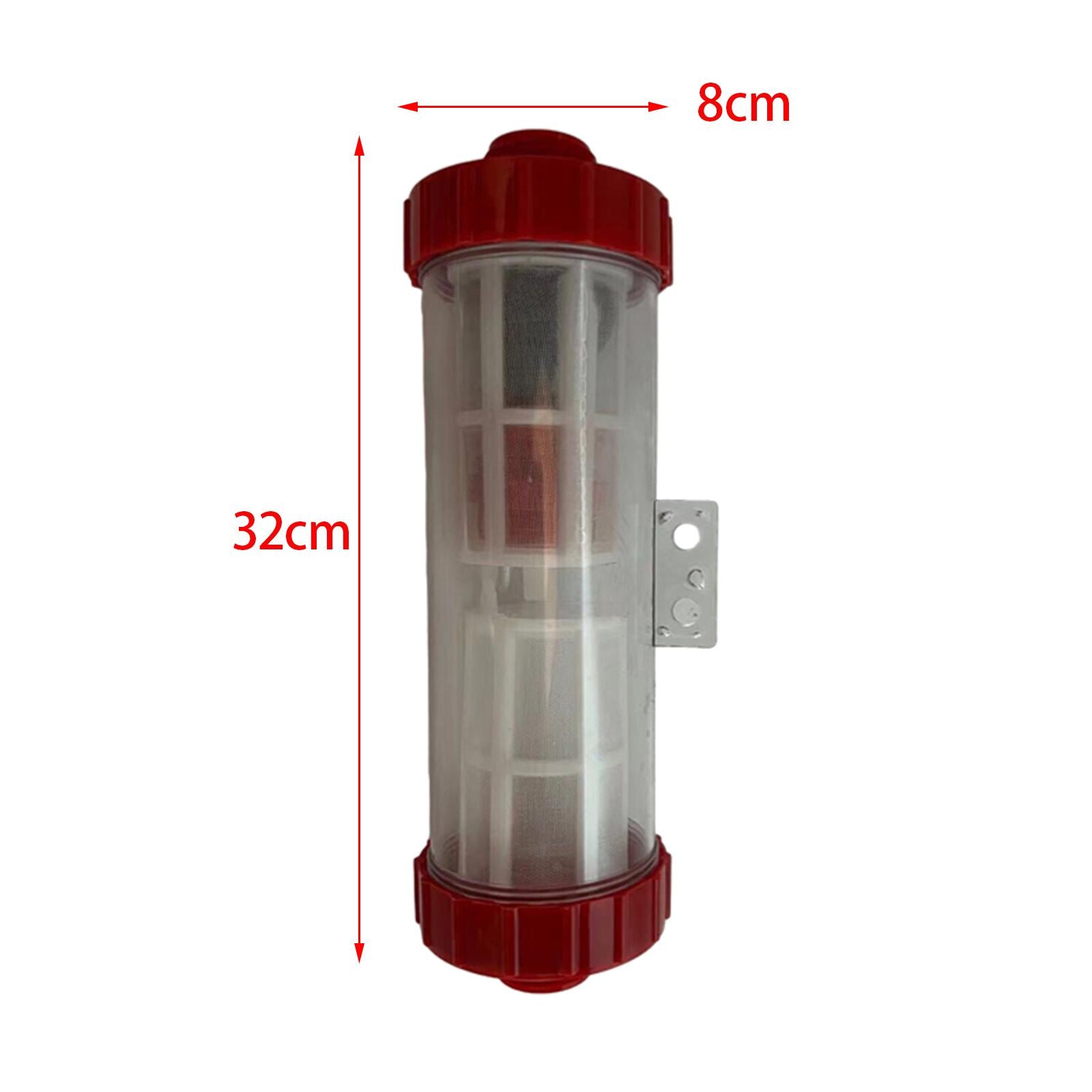 High Pressure Washer Filter for Garden Hose Irrigation Sprayer Aquarium Pump 1inch Dual Mesh