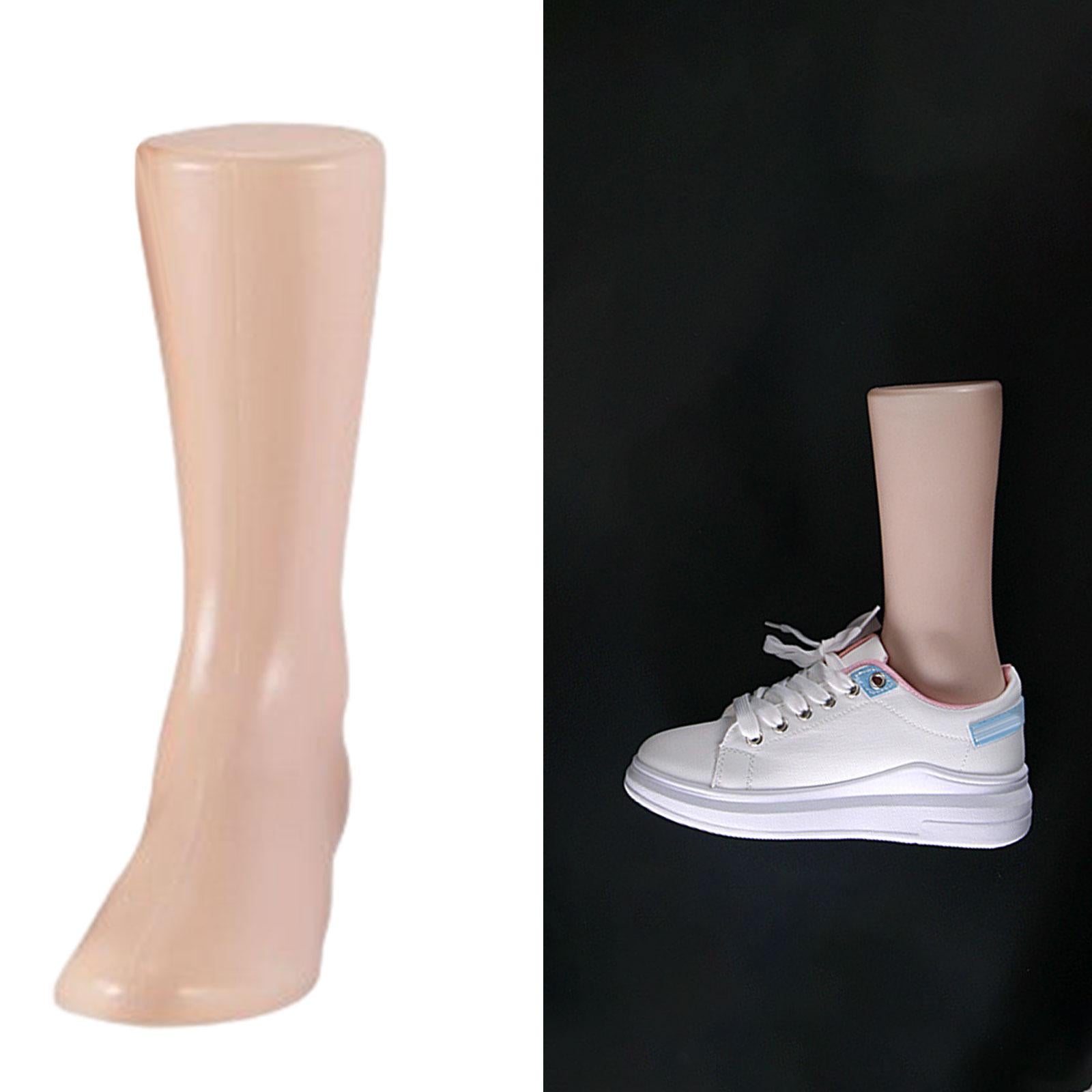 Lifesize Female Mannequin Foot Photography Accessories for Socks Chains Shop Khaki