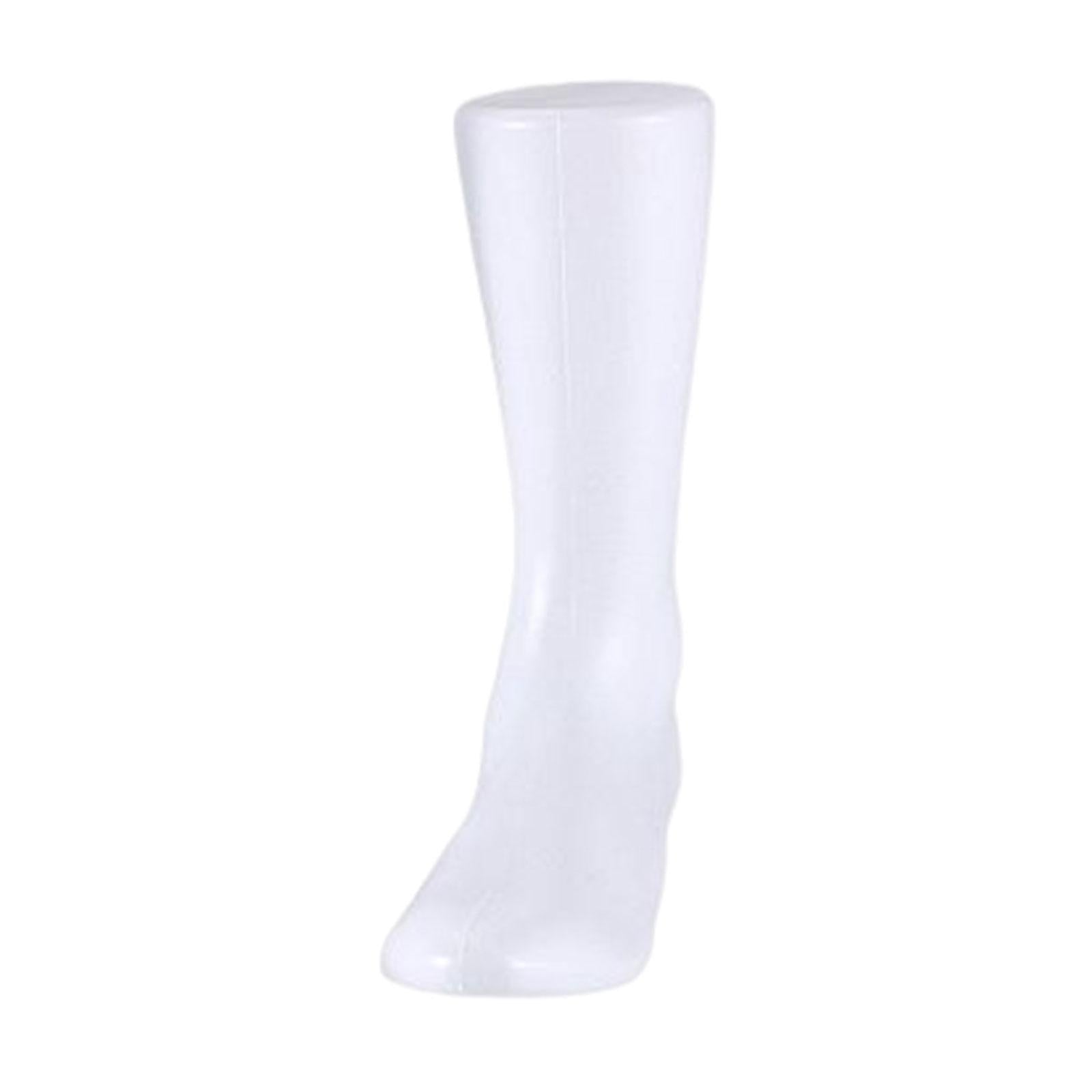 Lifesize Female Mannequin Foot Photography Accessories for Socks Chains Shop White