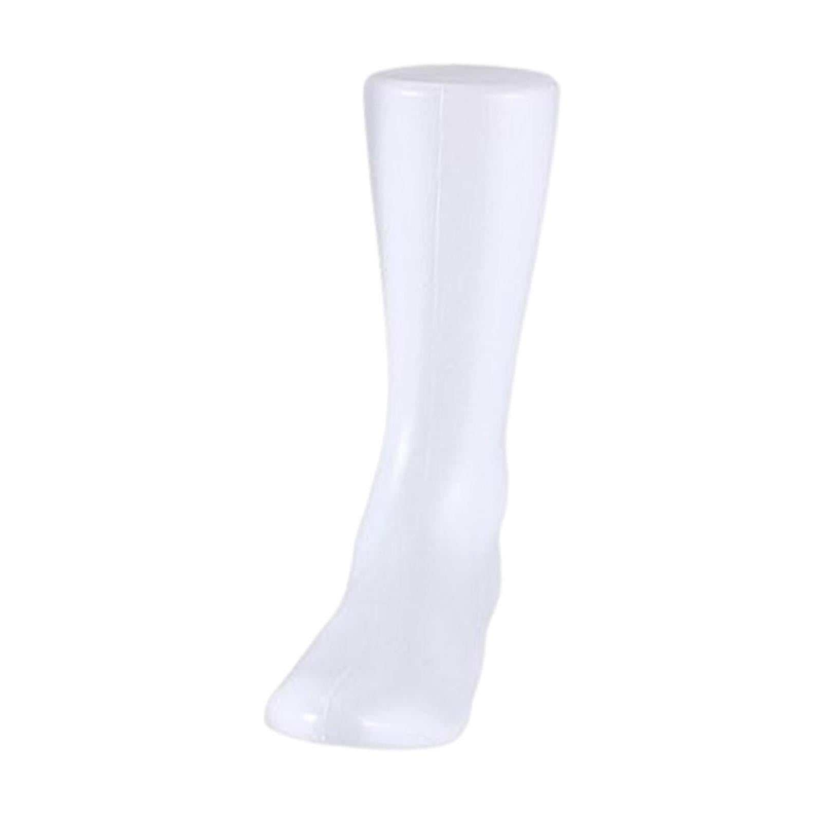 Lifesize Female Mannequin Foot Photography Accessories for Socks Chains Shop White
