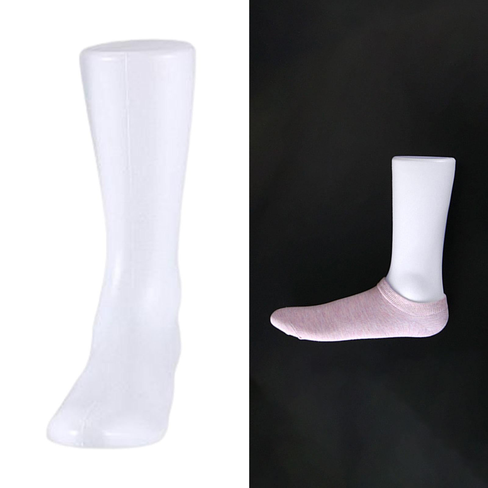 Lifesize Female Mannequin Foot Photography Accessories for Socks Chains Shop White