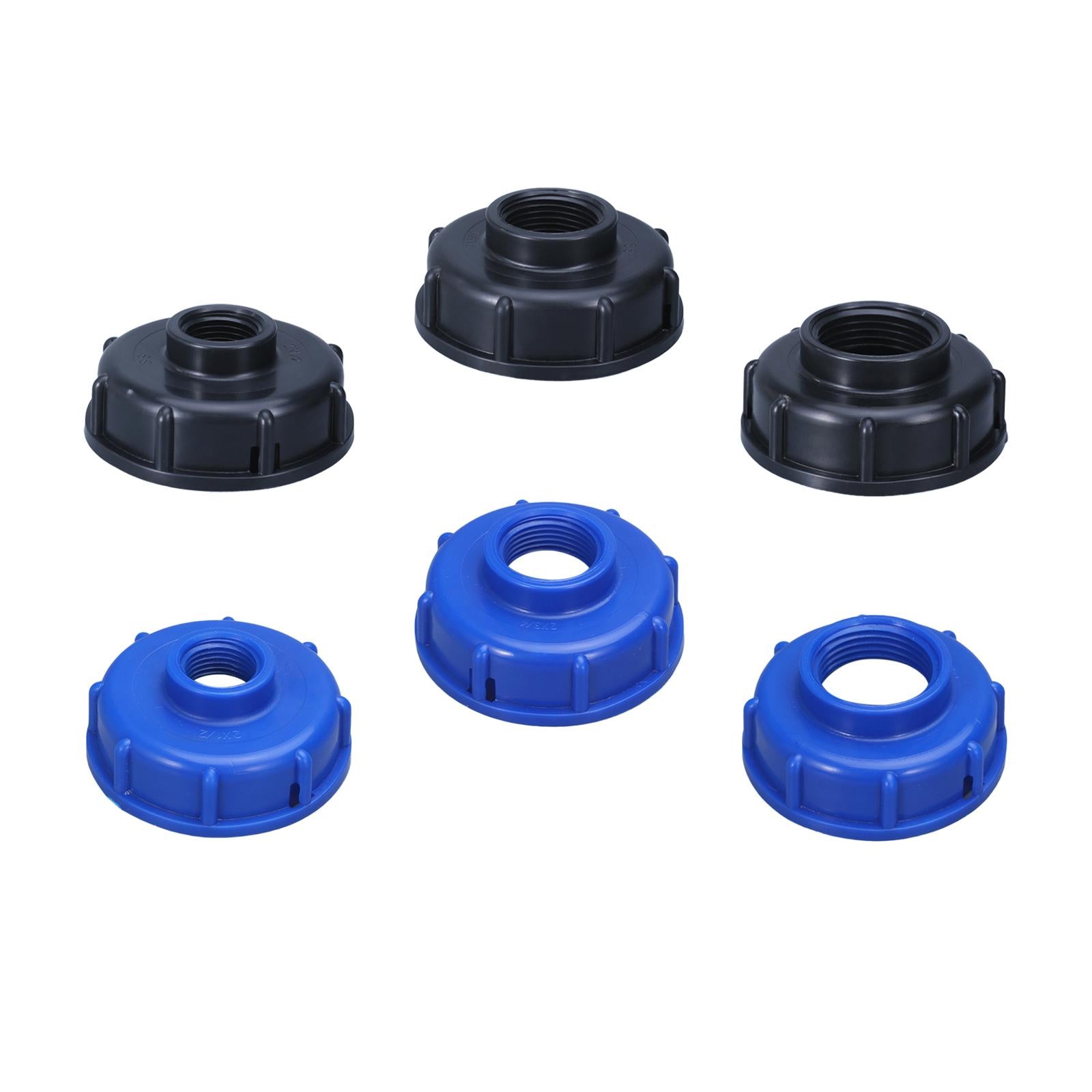 Garden Hose Connector IBC Tank Valve for Hose Connector Accessory Greenhouse Black DN15