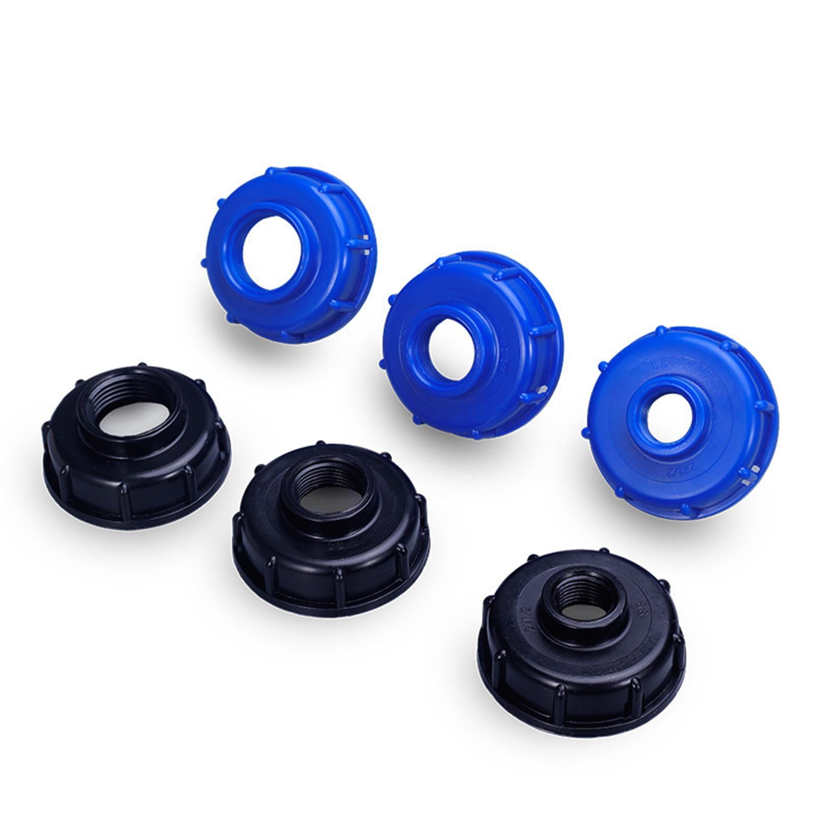 Garden Hose Connector IBC Tank Valve for Hose Connector Accessory Greenhouse Black DN15