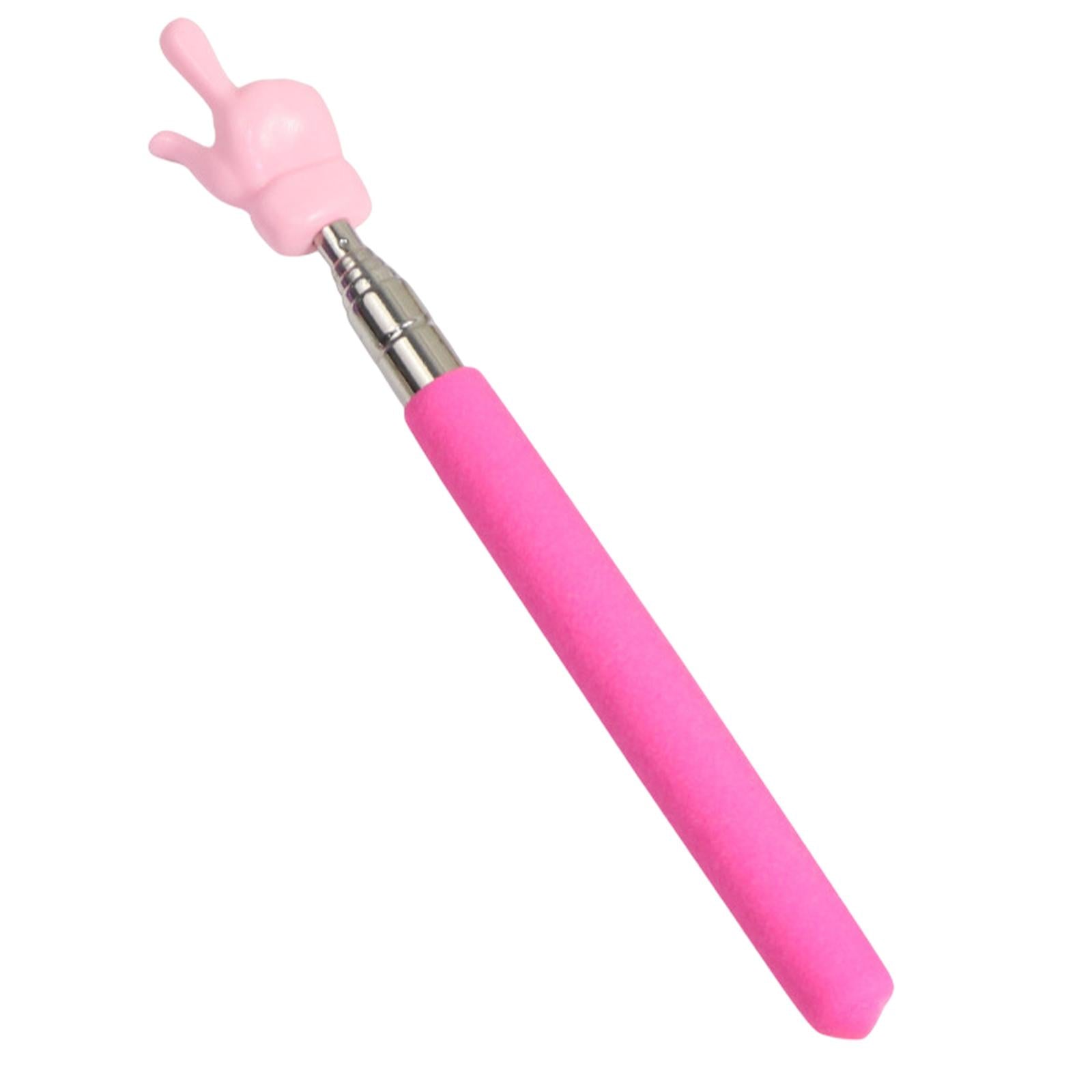 2xHand Pointer Accs Portable Teacher Pointer Finger Design for Home Whiteboard Pink