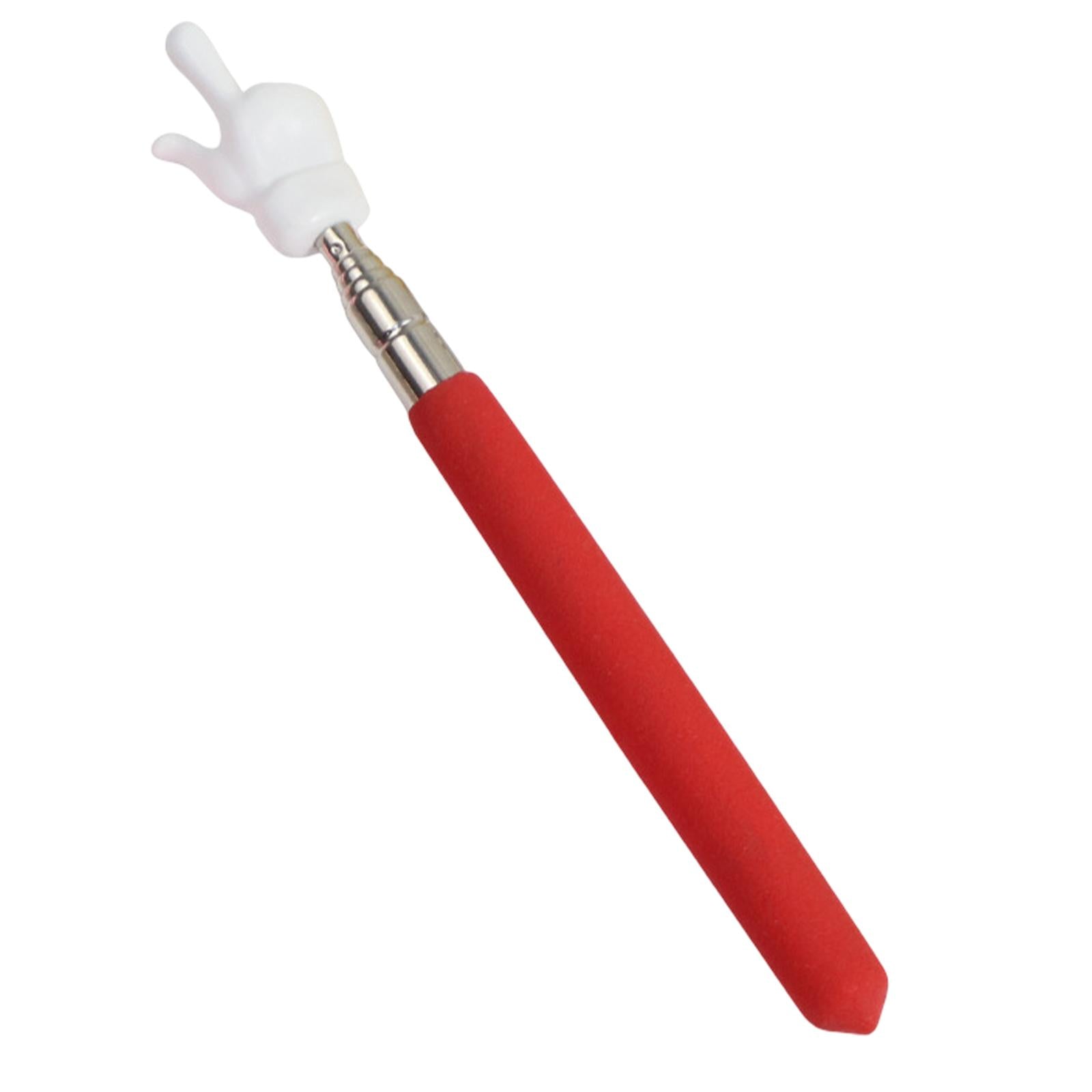 3xHand Pointer Accs Portable Teacher Pointer Finger Design for Home Whiteboard Red