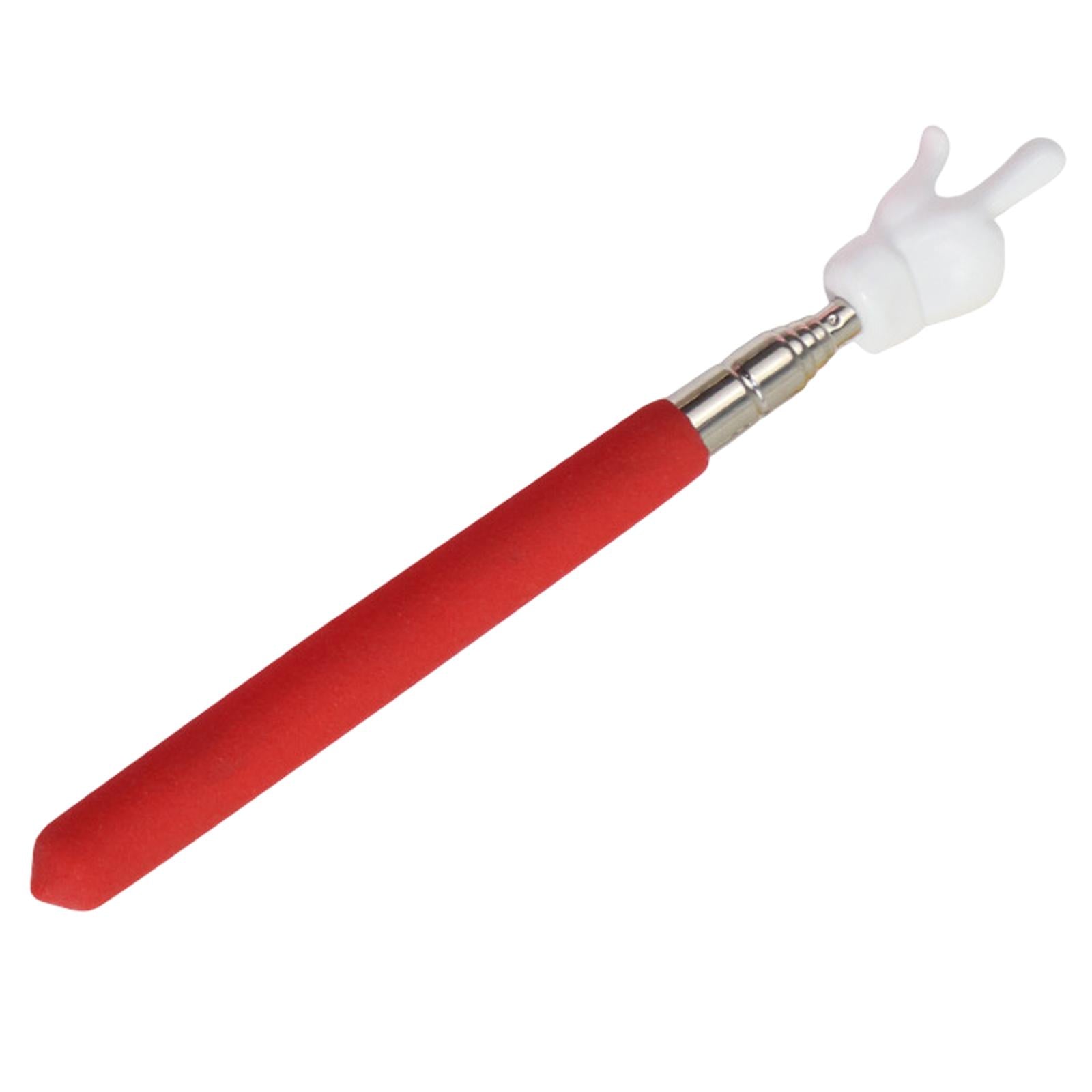 Hand Pointer Accs Portable Teacher Pointer Finger Design for Home Whiteboard Red