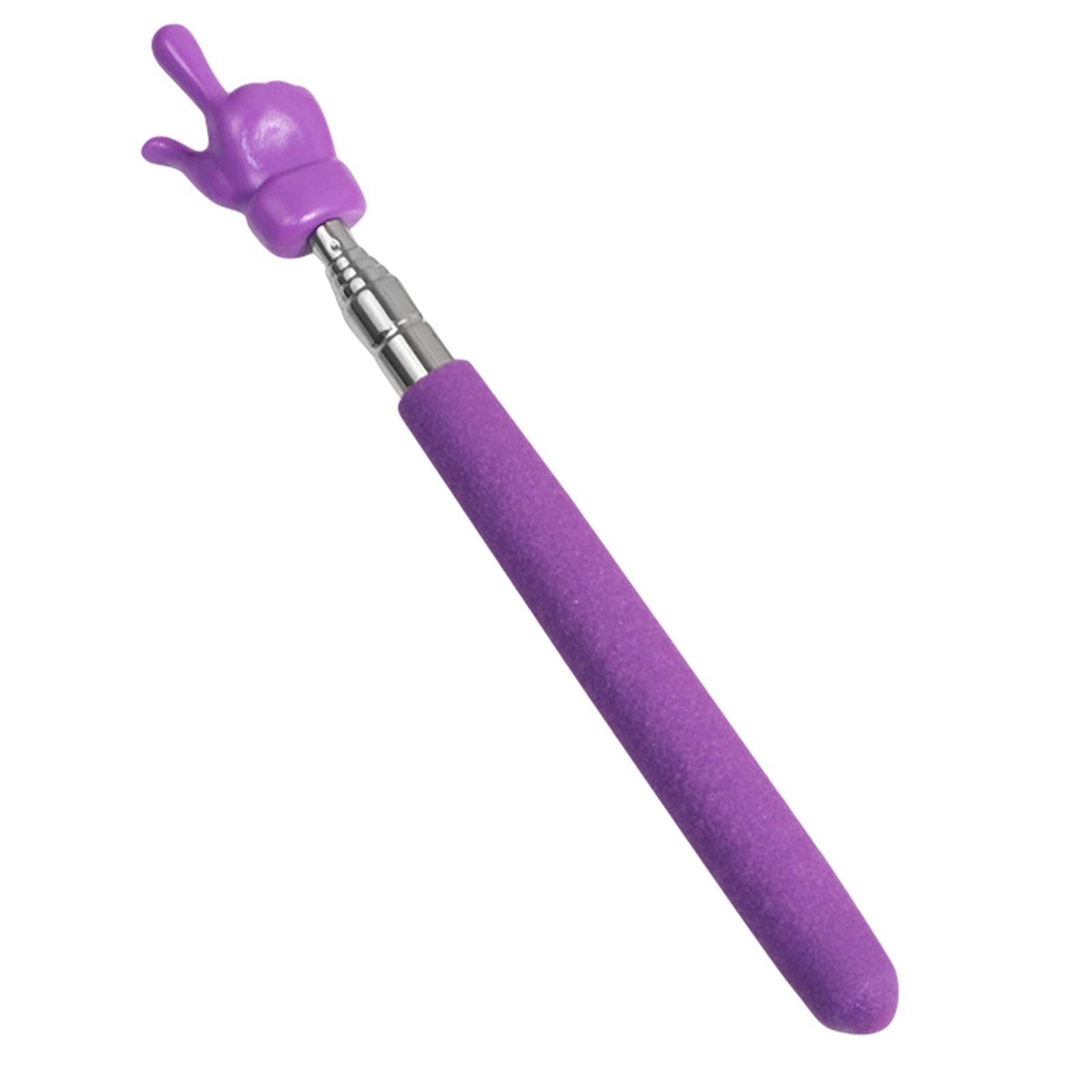 Hand Pointer Accs Portable Teacher Pointer Finger Design for Home Whiteboard Violet