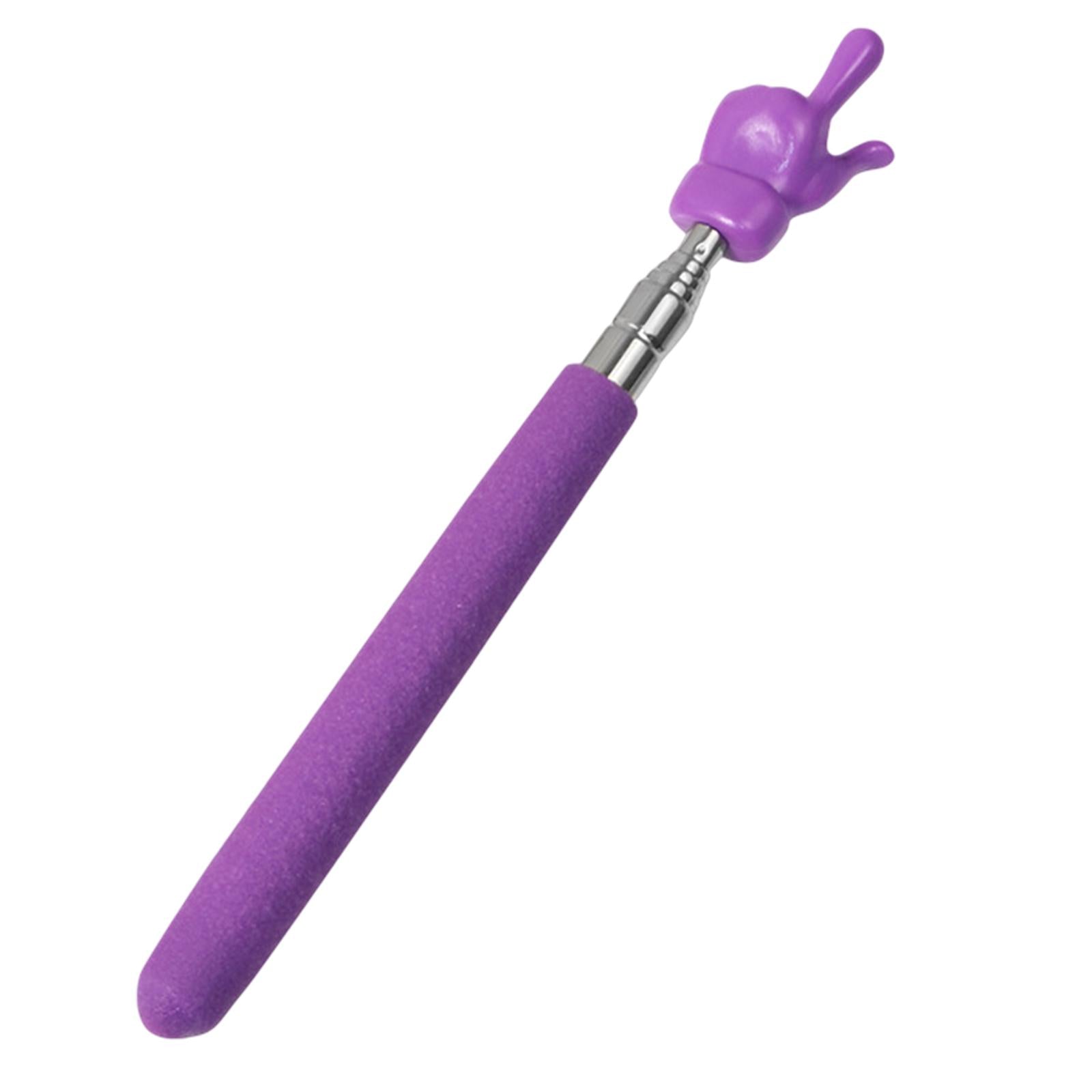 Hand Pointer Accs Portable Teacher Pointer Finger Design for Home Whiteboard Violet