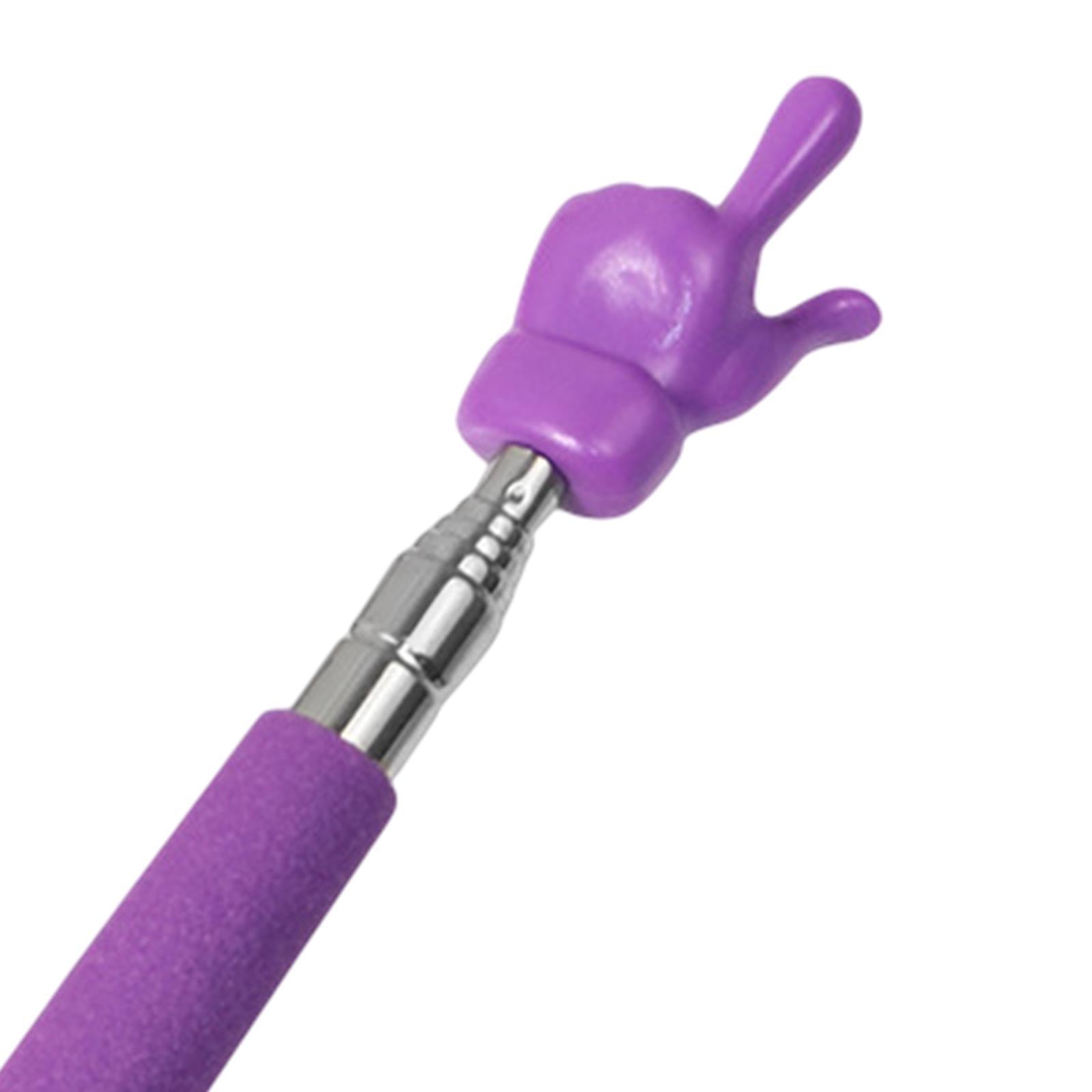 Hand Pointer Accs Portable Teacher Pointer Finger Design for Home Whiteboard Violet
