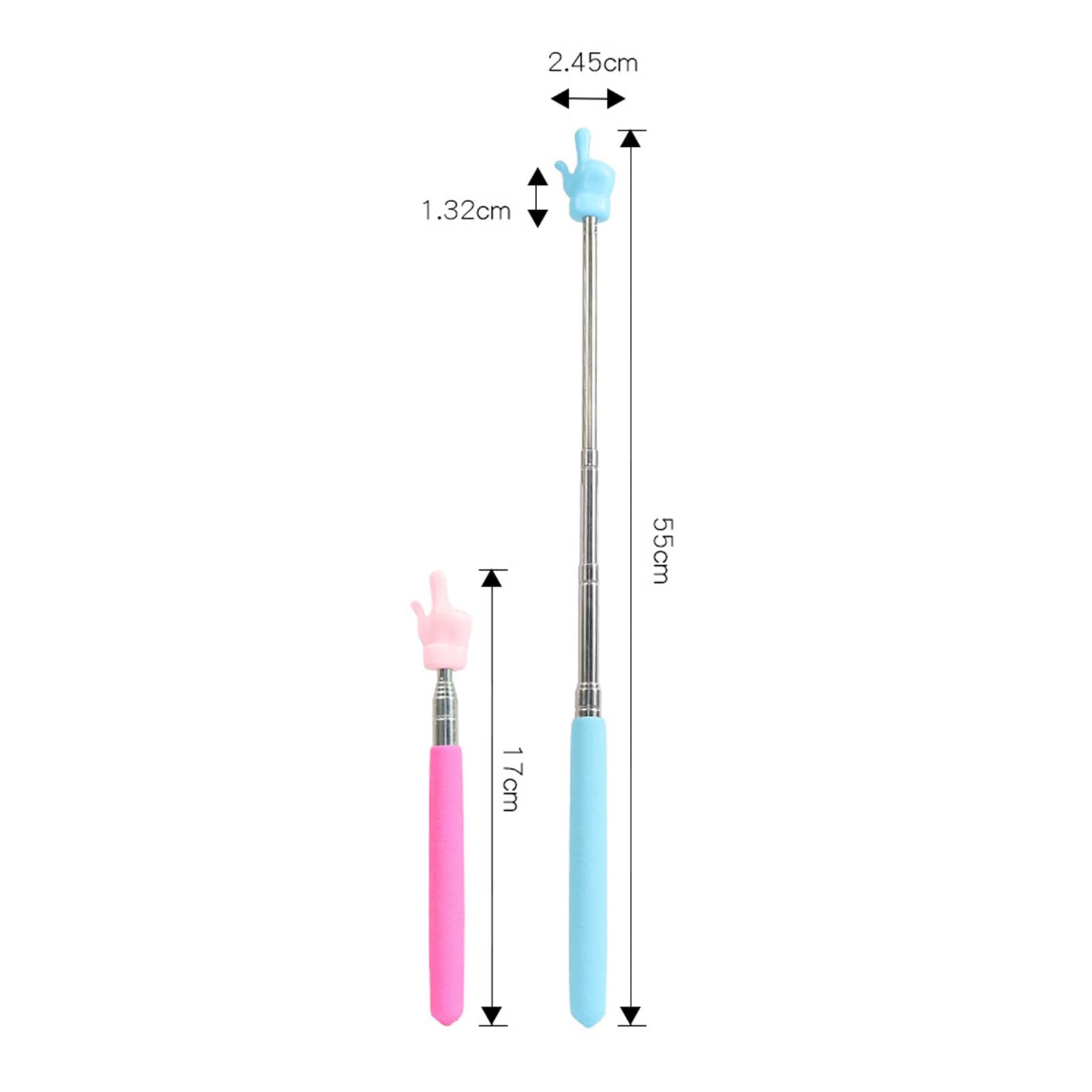 Hand Pointer Accs Portable Teacher Pointer Finger Design for Home Whiteboard Violet