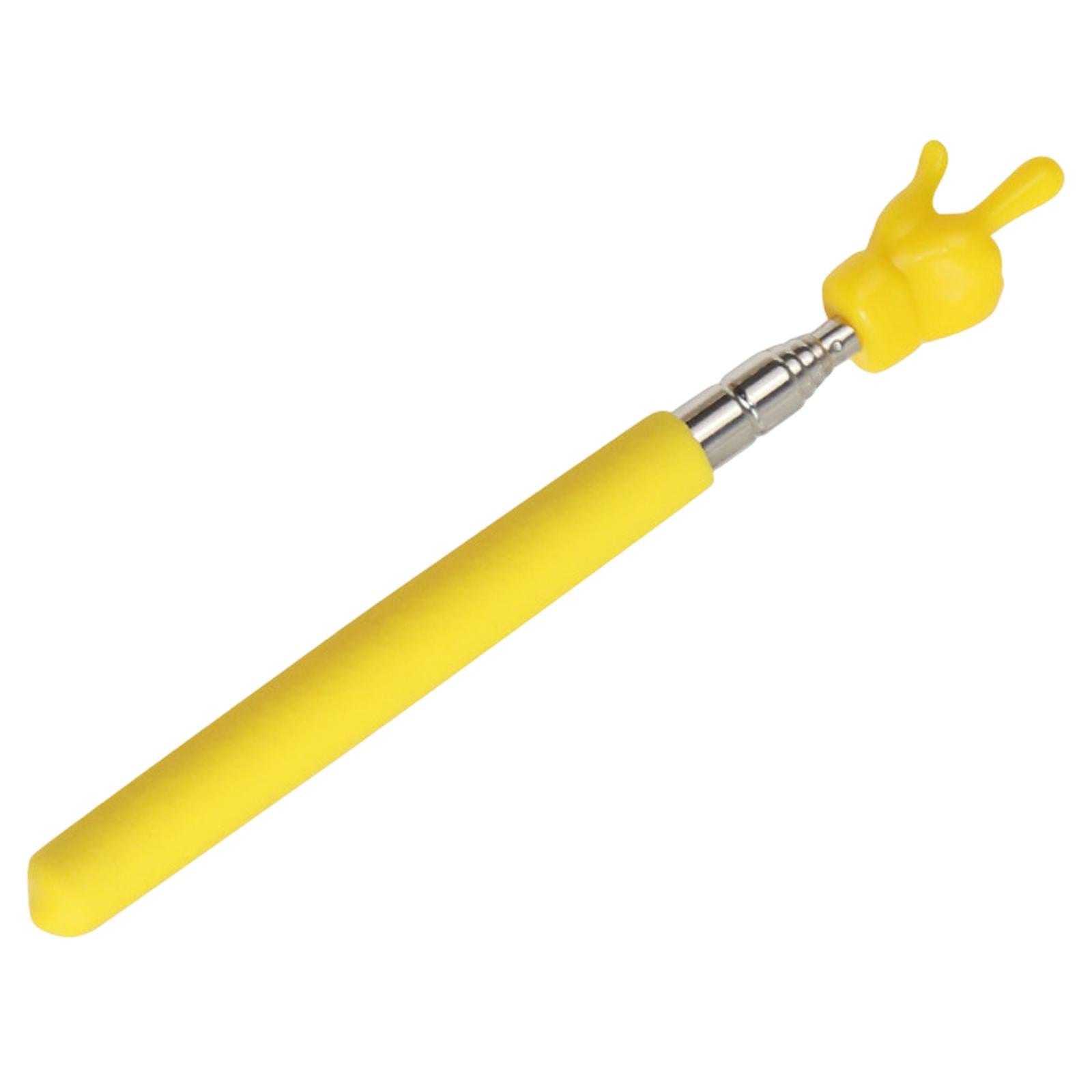 Hand Pointer Accs Portable Teacher Pointer Finger Design for Home Whiteboard Yellow
