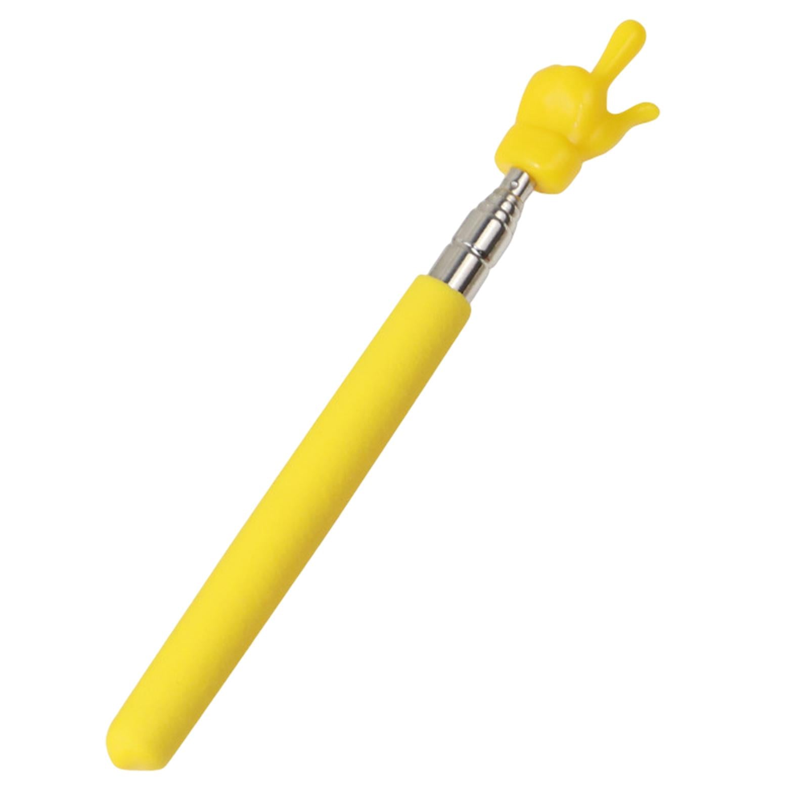 Hand Pointer Accs Portable Teacher Pointer Finger Design for Home Whiteboard Yellow