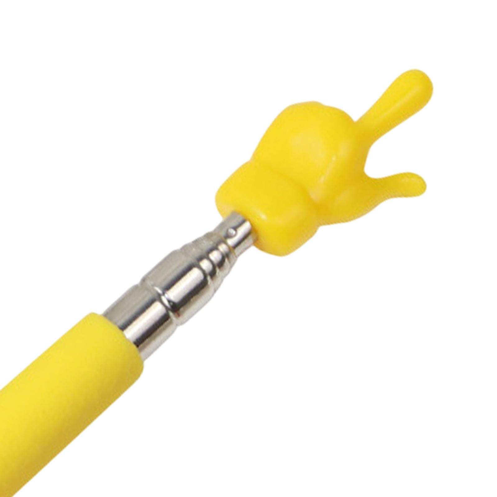 Hand Pointer Accs Portable Teacher Pointer Finger Design for Home Whiteboard Yellow