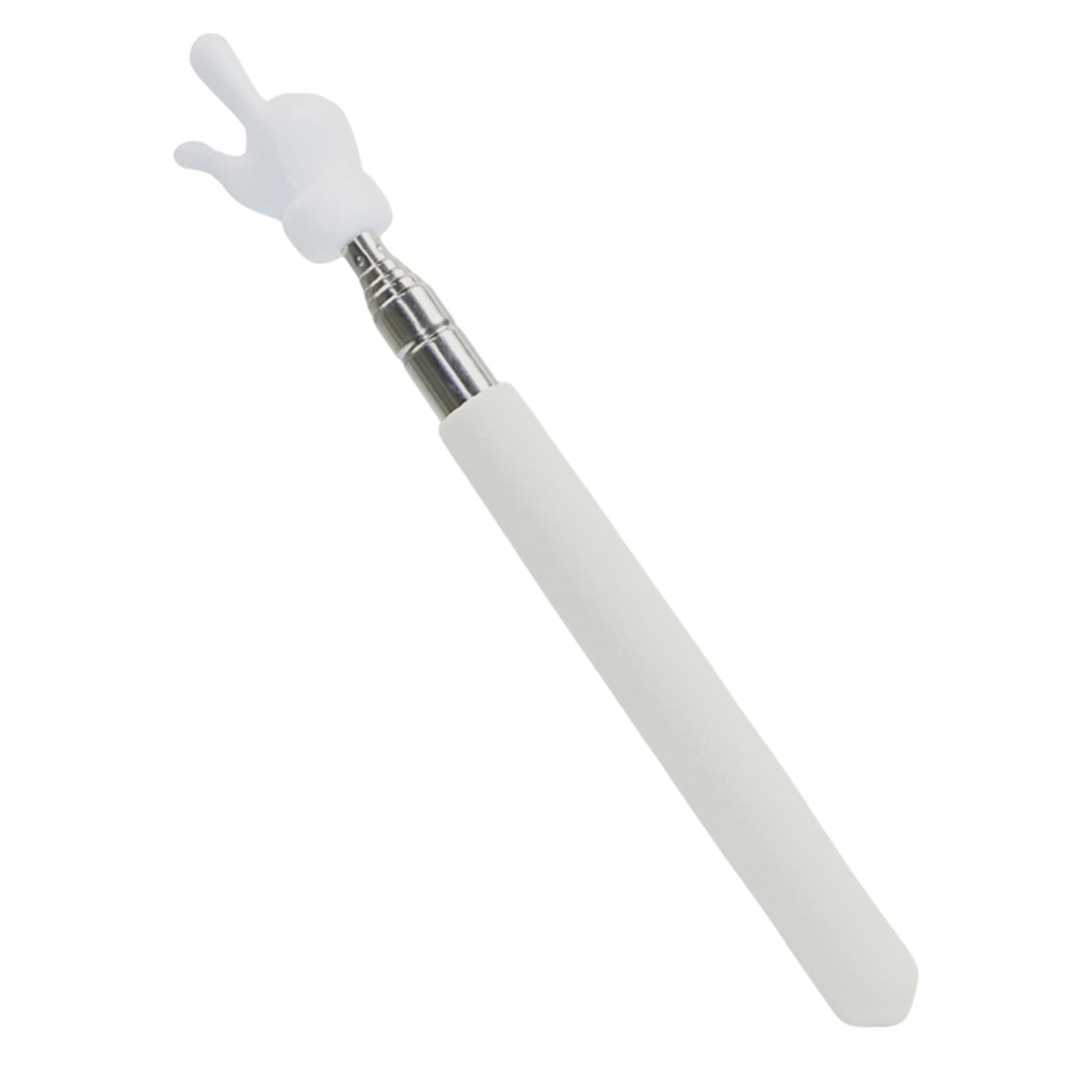 Hand Pointer Accs Portable Teacher Pointer Finger Design for Home Whiteboard White