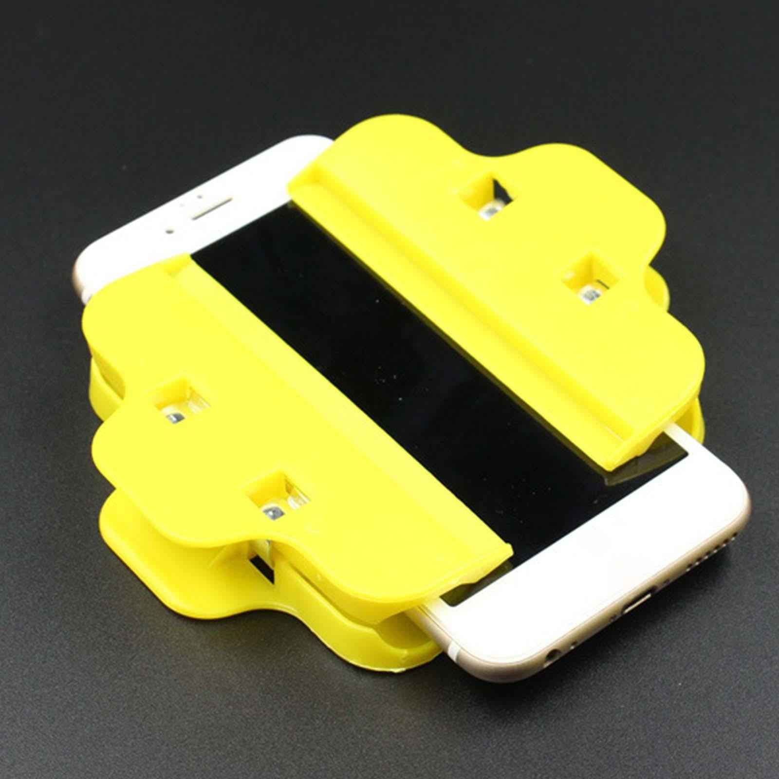 Spring Clamps Phone Screen Repair Tool for Curved Screens Crafts Photography yellow