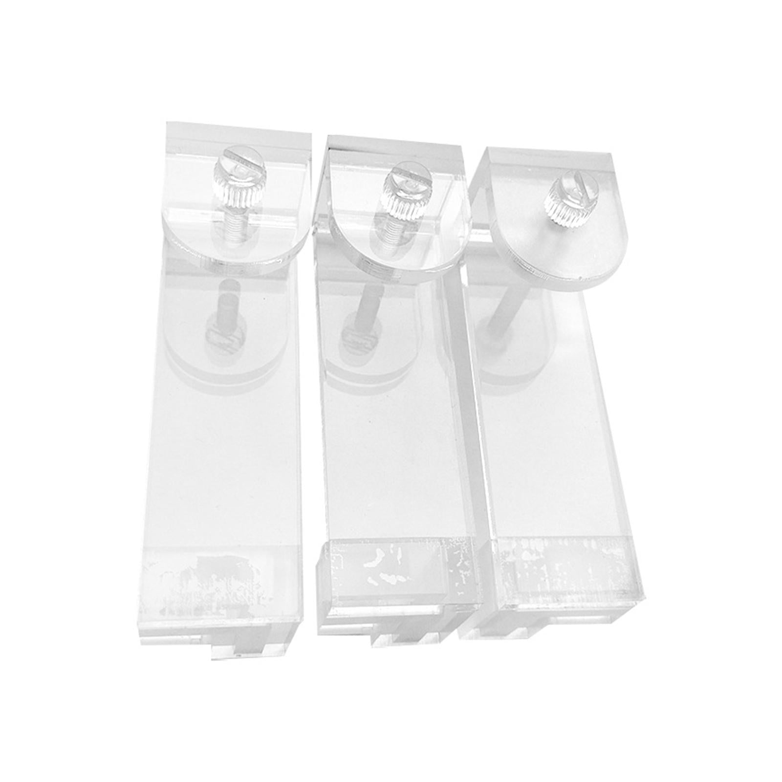 3x Negative Pressure Fish Tank Bracket Clear Landscaping Aquarium Decoration A 10cm