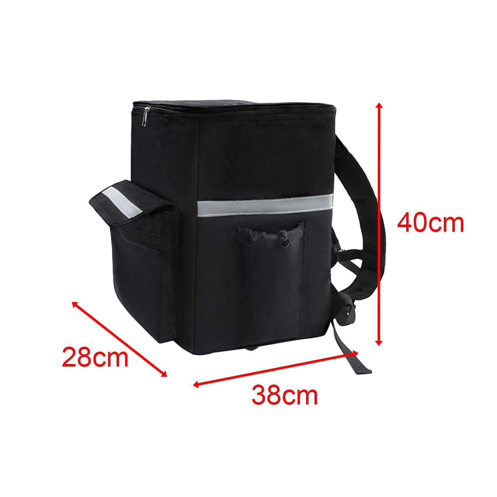 Thermal Food Delivery Bag Waterproof coolers Bag for Travel Camping Festivals