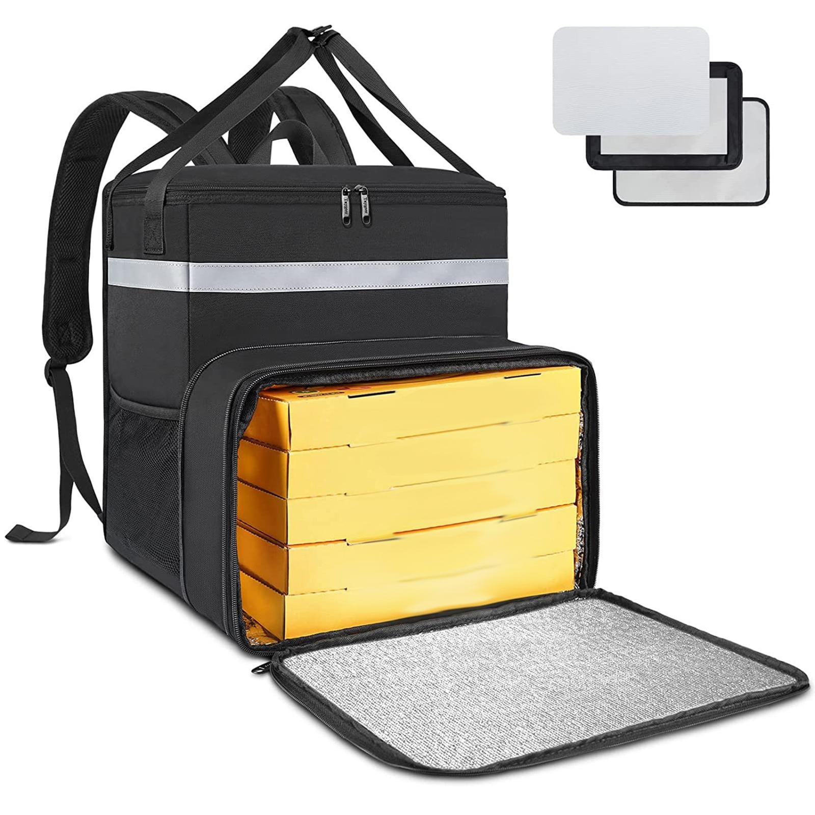 Expandable Catering Cooler Bag Thermal Food Bag for Car Delivery Bike Picnic
