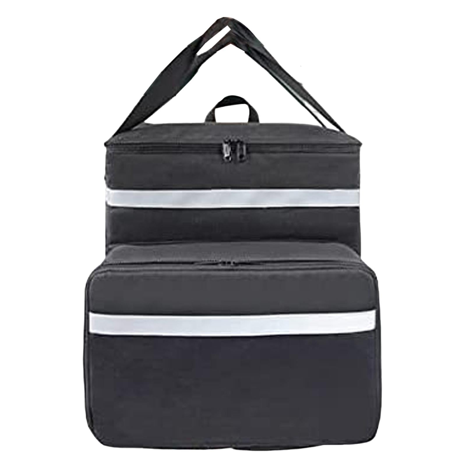 Expandable Catering Cooler Bag Thermal Food Bag for Car Delivery Bike Picnic