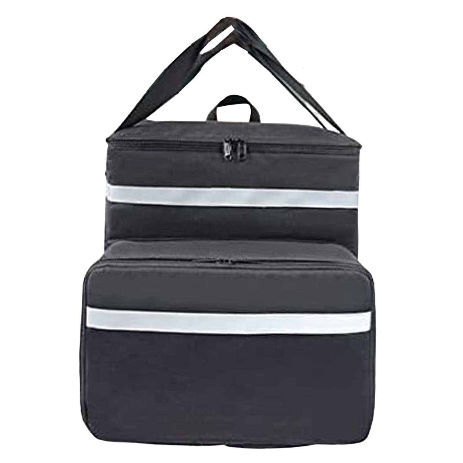 Expandable Catering Cooler Bag Thermal Food Bag for Car Delivery Bike Picnic