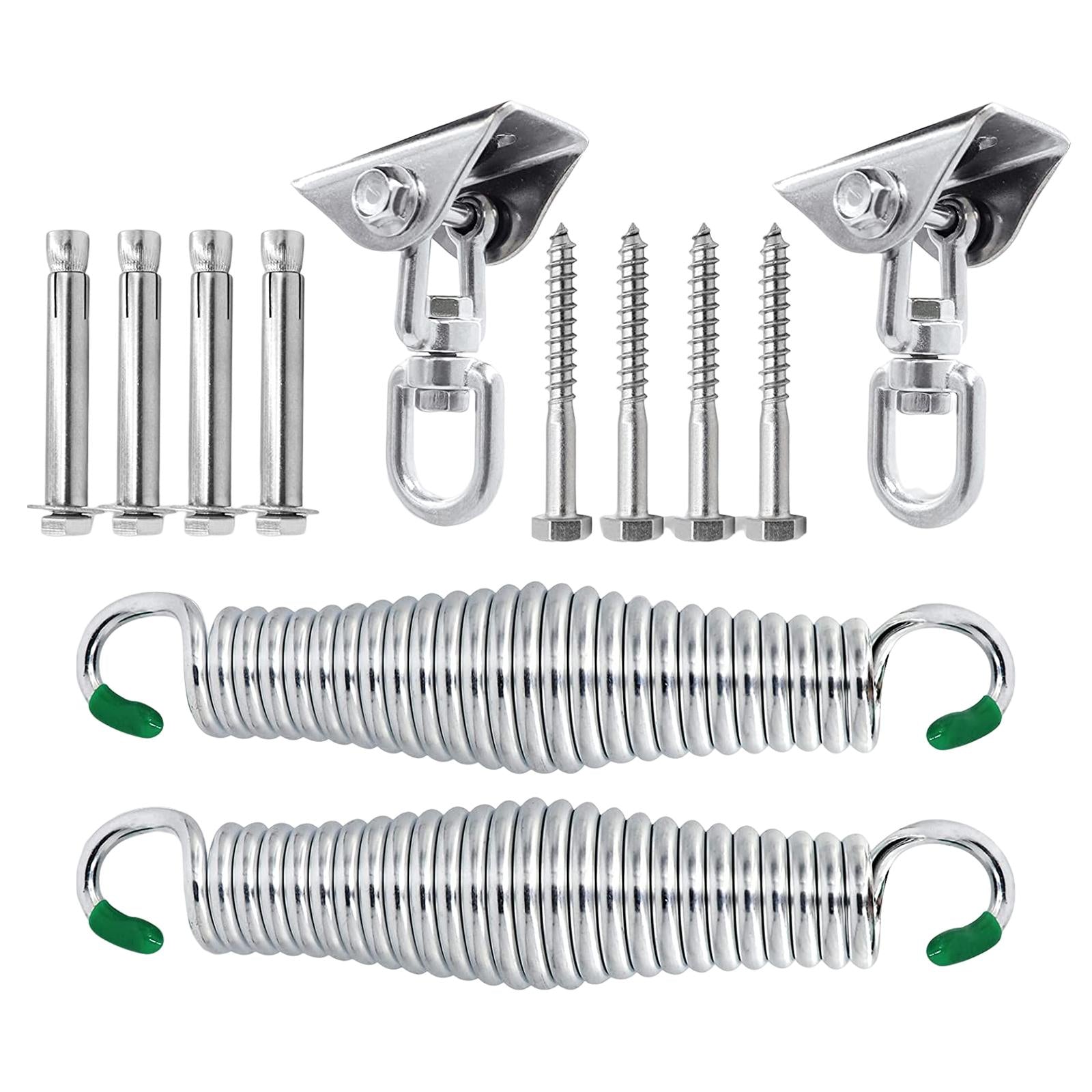 Stainless Steel Swing Hanging Kits Hardware for Backyard Garden Porch Swings