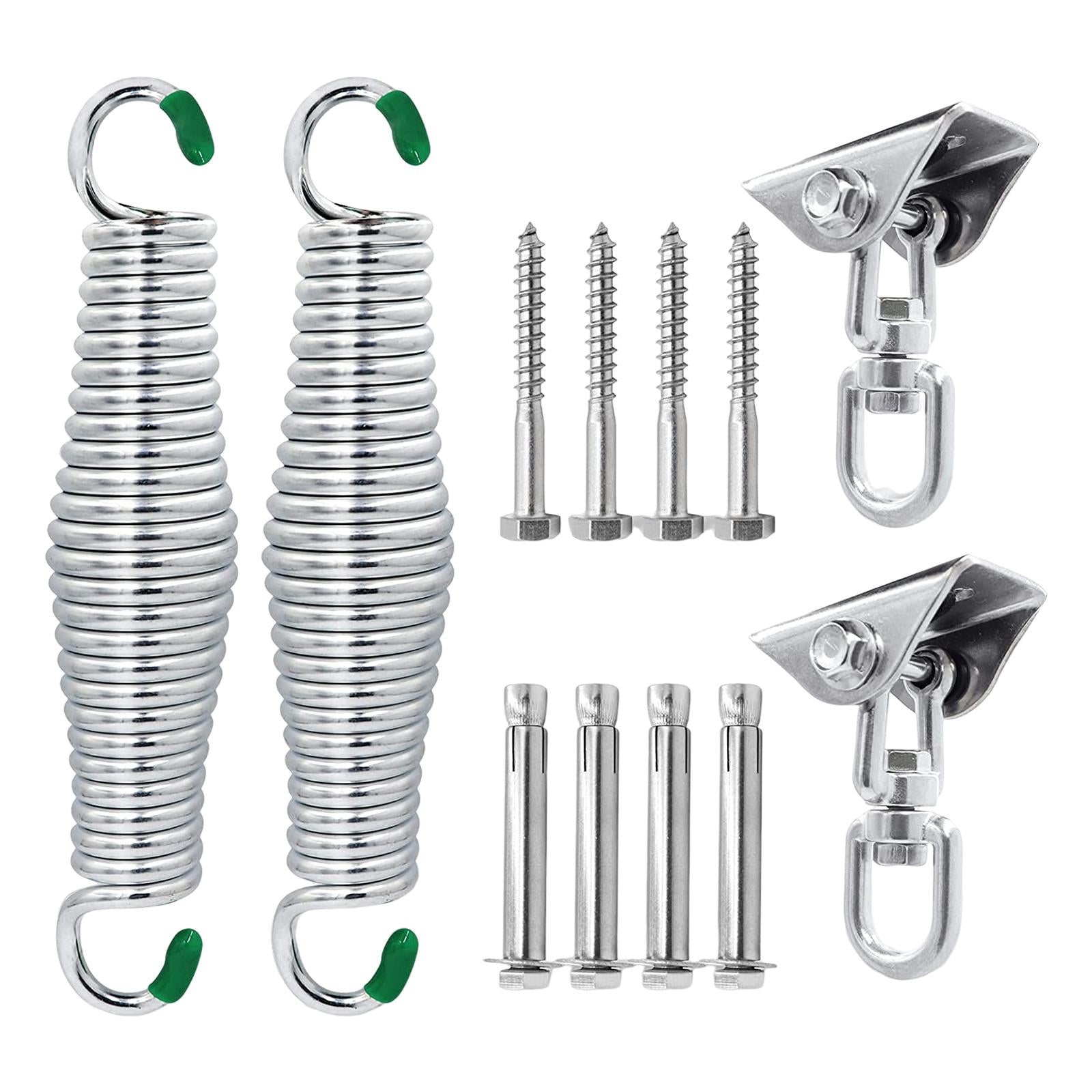 Stainless Steel Swing Hanging Kits Hardware for Backyard Garden Porch Swings