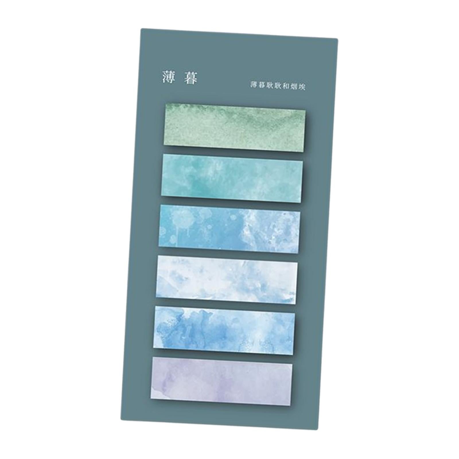 Page Marker Writable Handwritten Sticky Notes Tabs for Catalogs files Diaries Style A