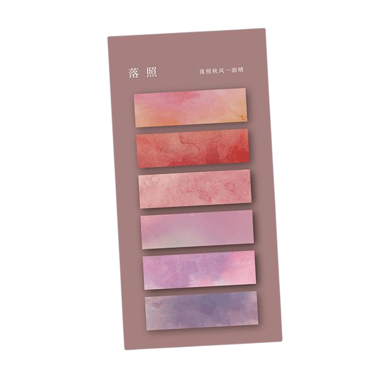 Page Marker Writable Handwritten Sticky Notes Tabs for Catalogs files Diaries Style C