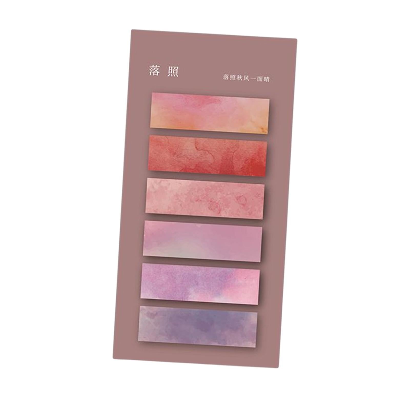 Page Marker Writable Handwritten Sticky Notes Tabs for Catalogs files Diaries Style C