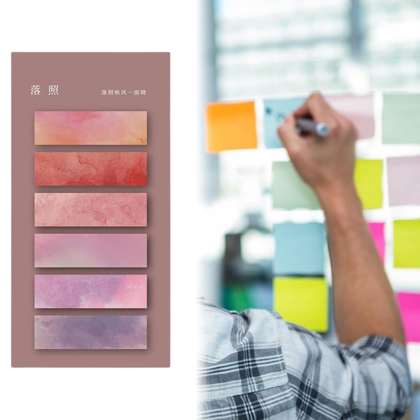 Page Marker Writable Handwritten Sticky Notes Tabs for Catalogs files Diaries Style C