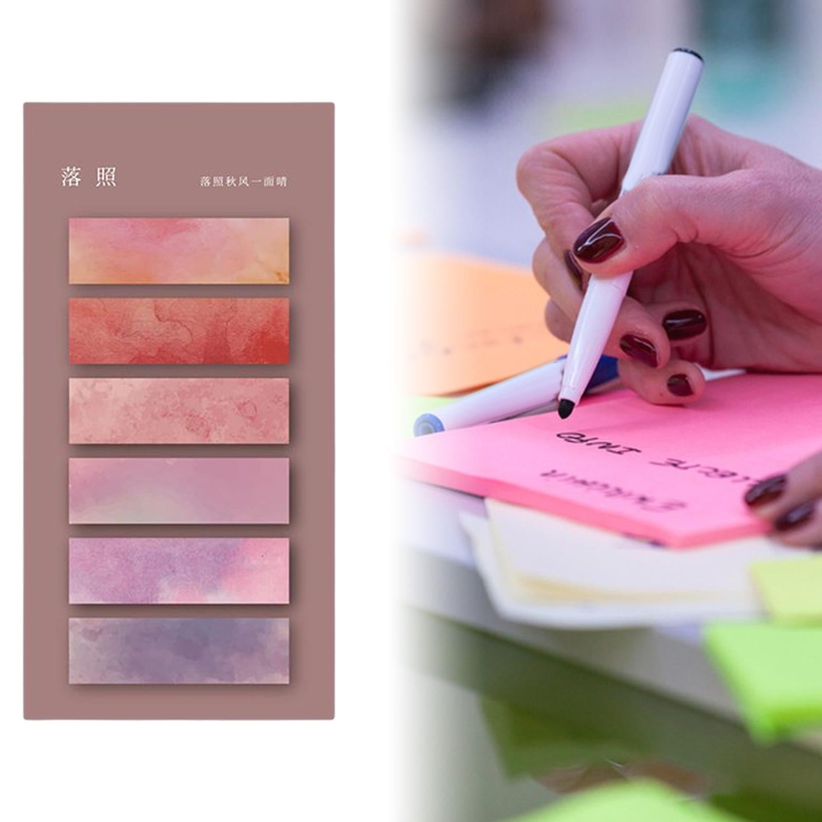 Page Marker Writable Handwritten Sticky Notes Tabs for Catalogs files Diaries Style C