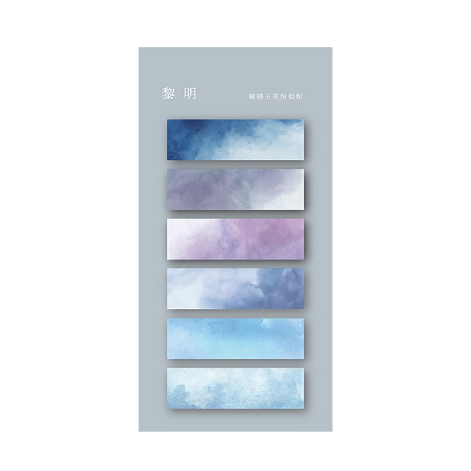 Page Marker Writable Handwritten Sticky Notes Tabs for Catalogs files Diaries Style D