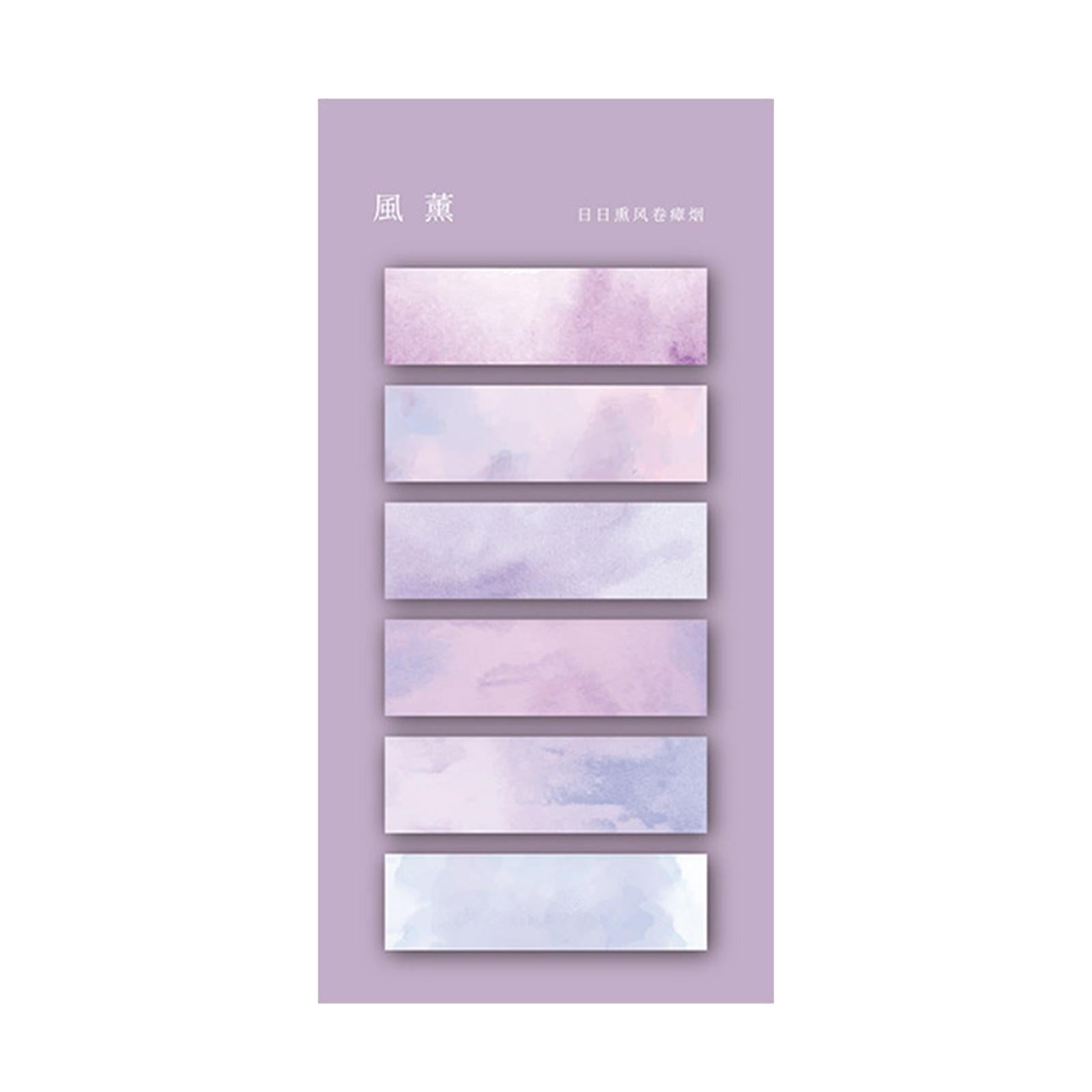 Page Marker Writable Handwritten Sticky Notes Tabs for Catalogs files Diaries Style F