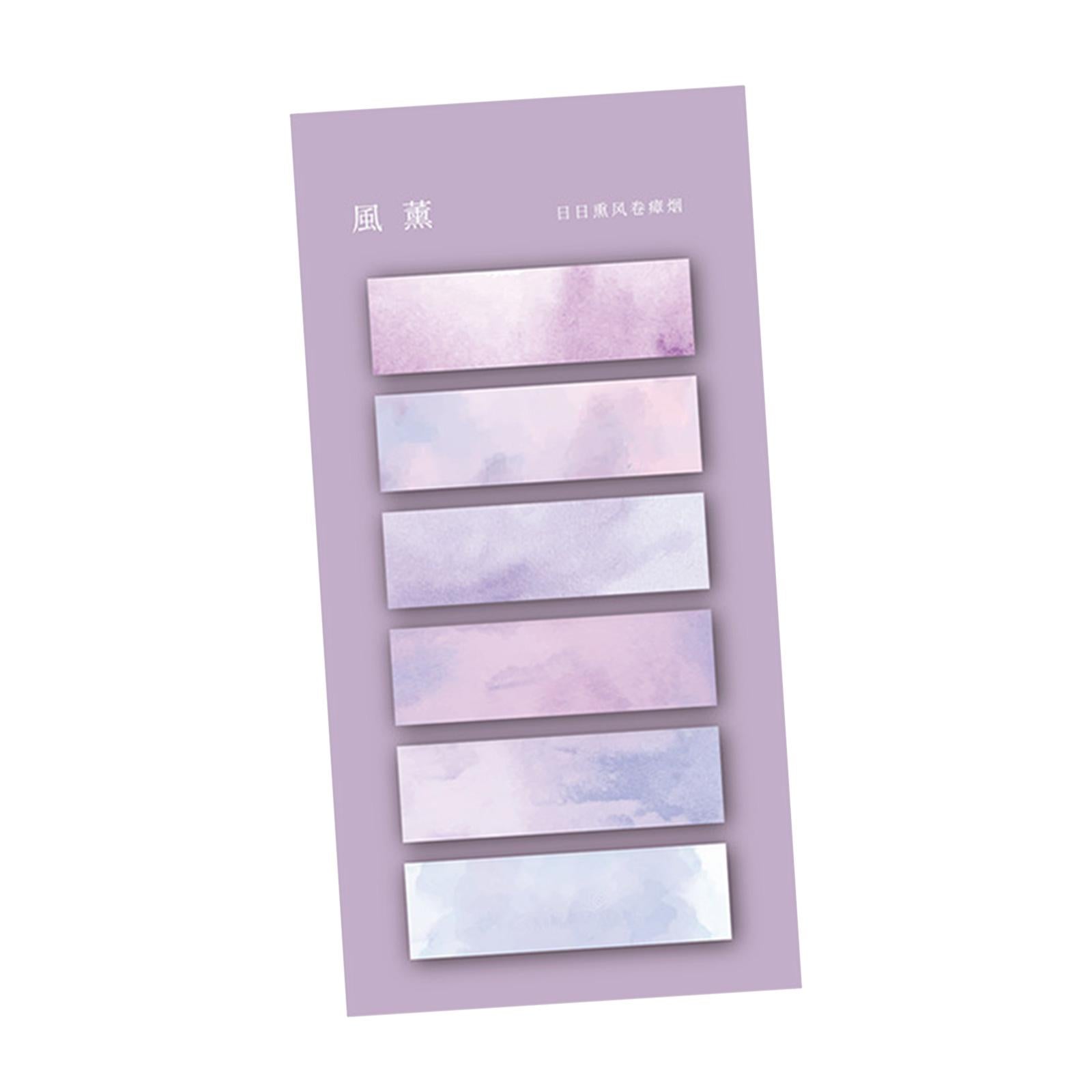 Page Marker Writable Handwritten Sticky Notes Tabs for Catalogs files Diaries Style F