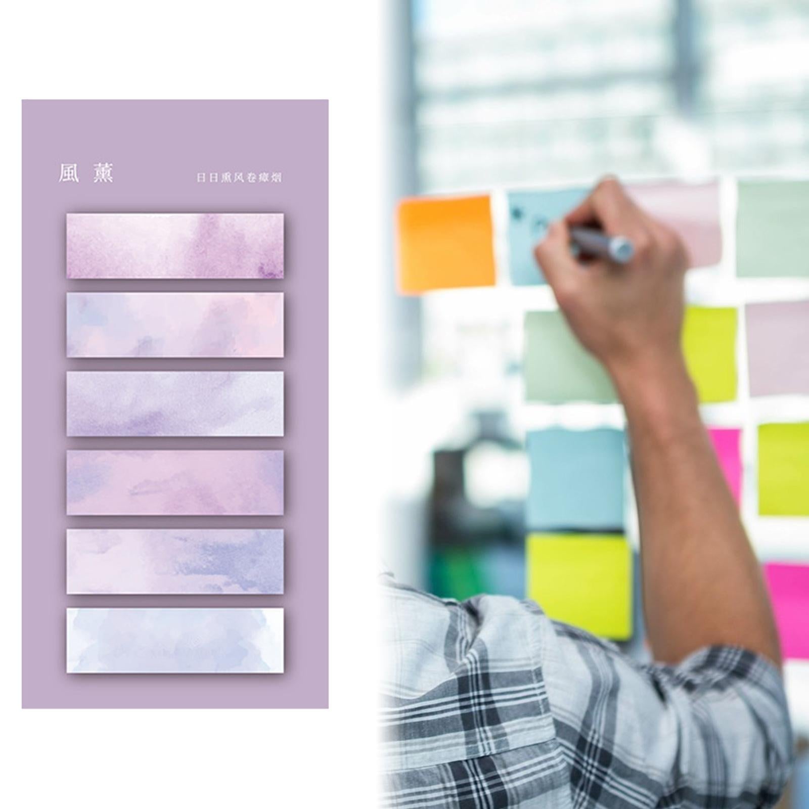 Page Marker Writable Handwritten Sticky Notes Tabs for Catalogs files Diaries Style F