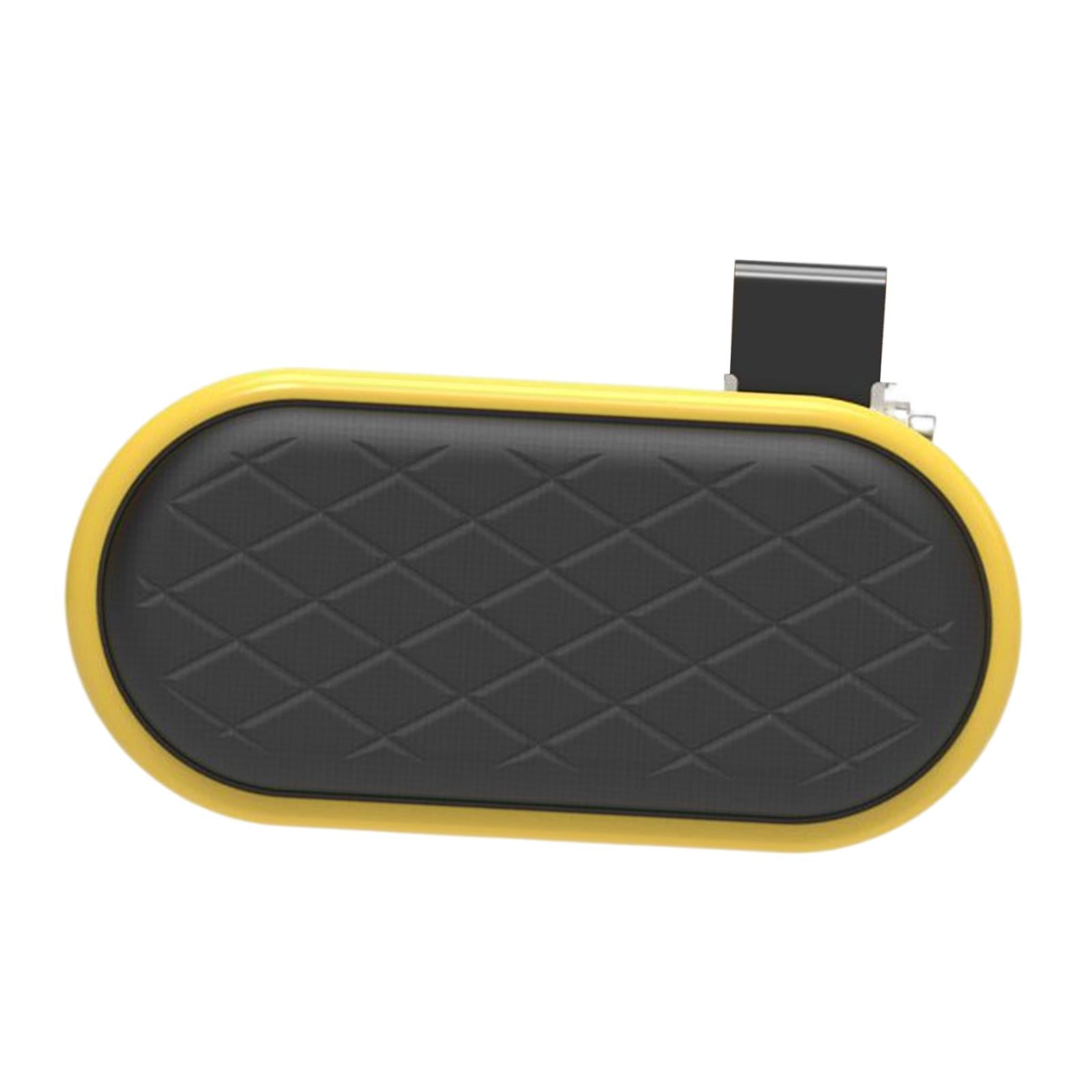 Computer Arm Rest Ergonomic Desktop Extension Mousepad Rests for Gaming Desk Yellow A