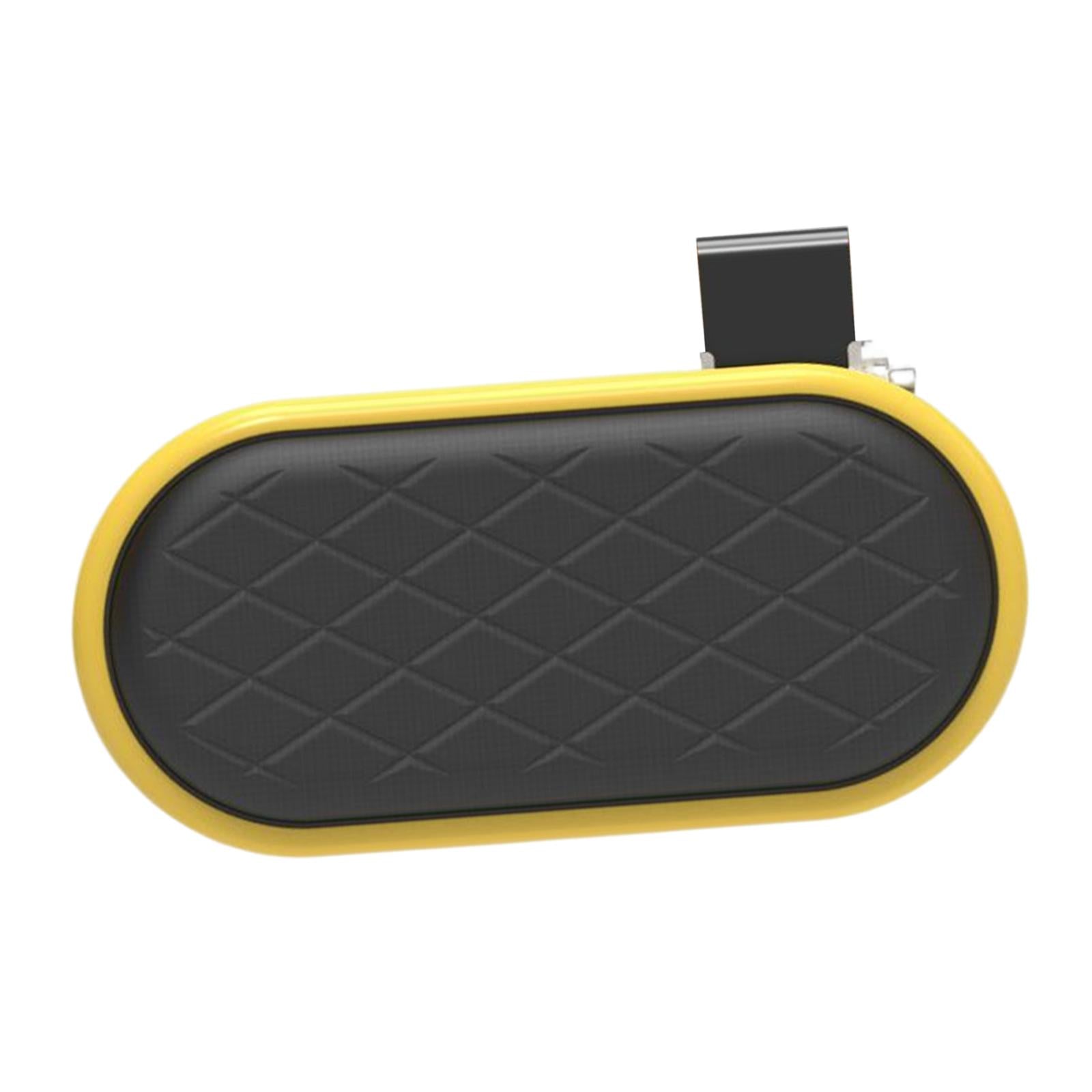 Computer Arm Rest Ergonomic Desktop Extension Mousepad Rests for Gaming Desk Yellow A