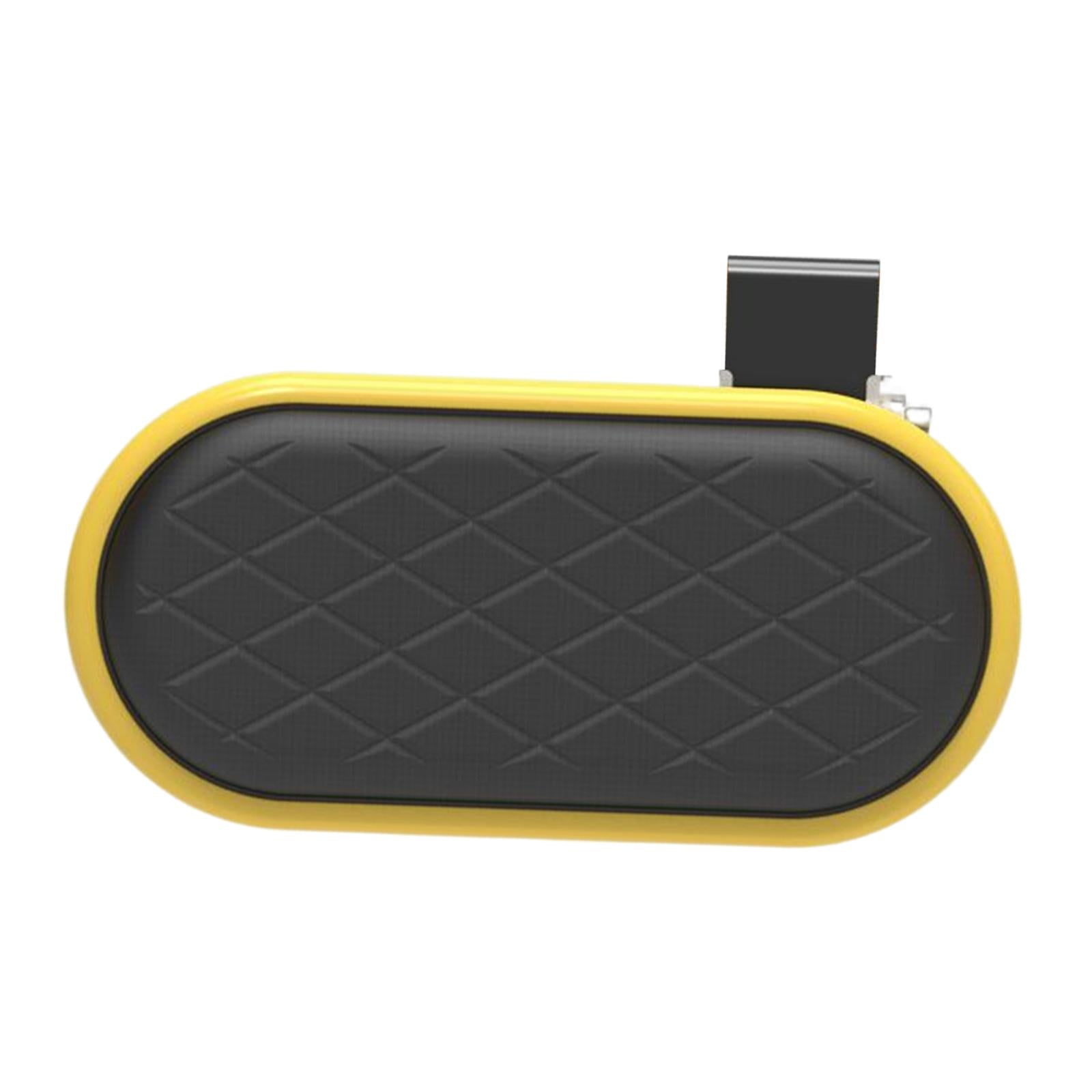 Computer Arm Rest Ergonomic Desktop Extension Mousepad Rests for Gaming Desk Yellow A