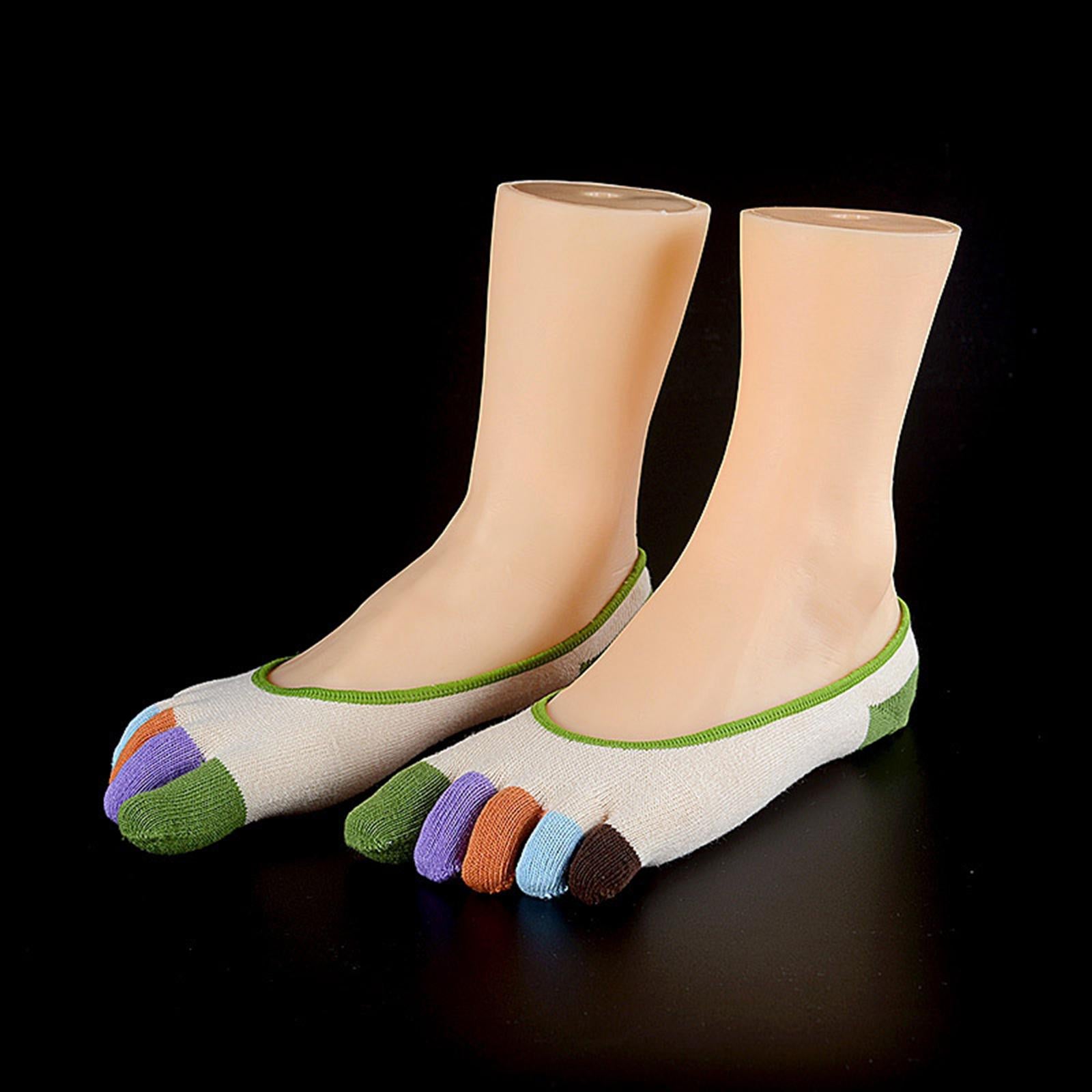 Mannequin Foot Lifelike Adult Feet for Display Ankle Bracelet Short Stocking Left Foot