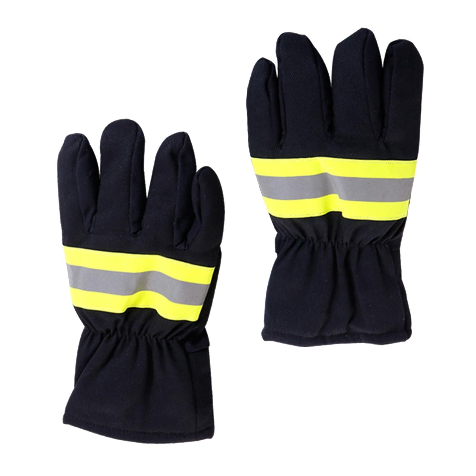 Work Gloves Reflective Welding Gloves Rescue Extrication Glove for Women Men