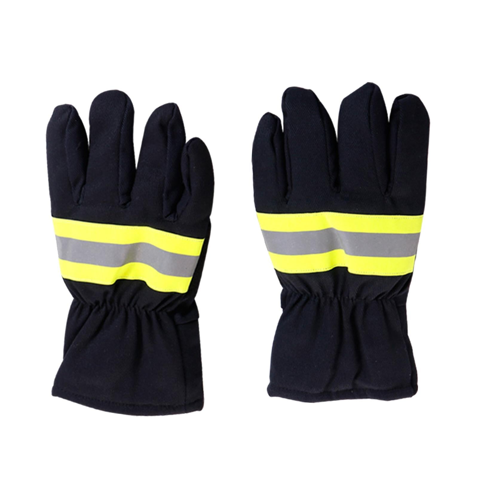 Work Gloves Reflective Welding Gloves Rescue Extrication Glove for Women Men