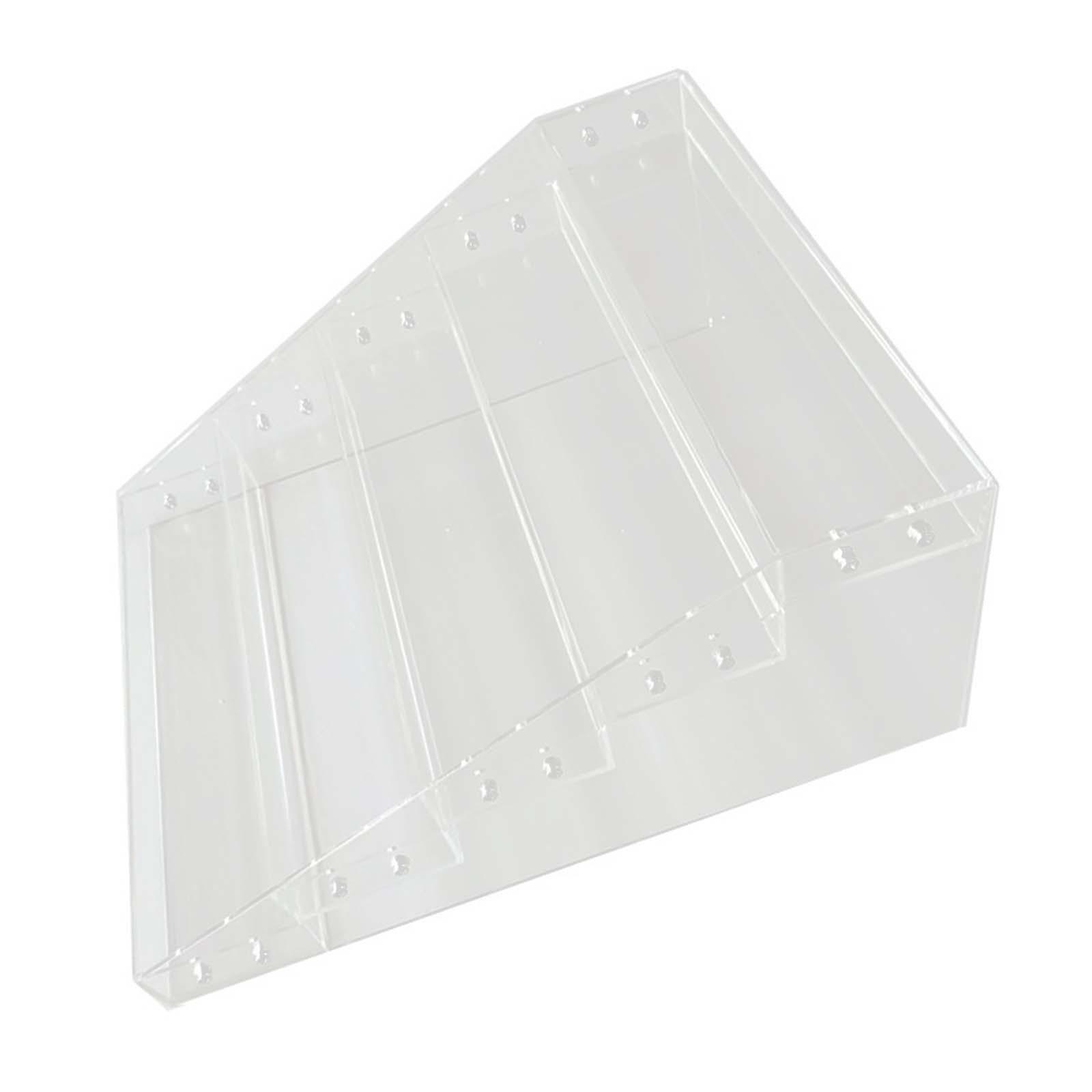 Spice Rack Storage Shelves 5 Step Tea Cup Stand Shelf for Candies Toys Model