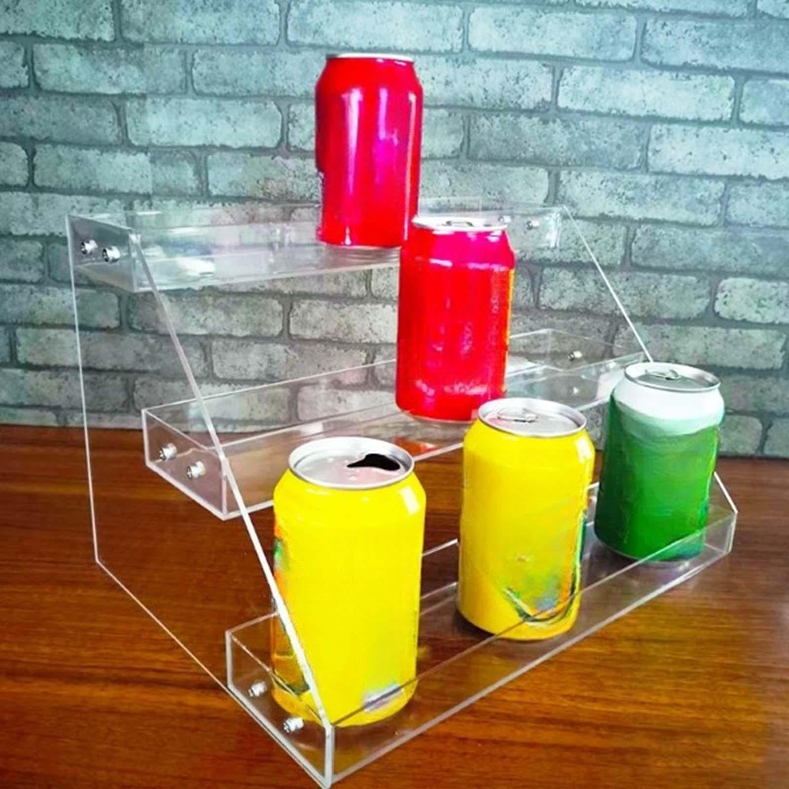 Spice Rack Storage Shelves 5 Step Tea Cup Stand Shelf for Candies Toys Model