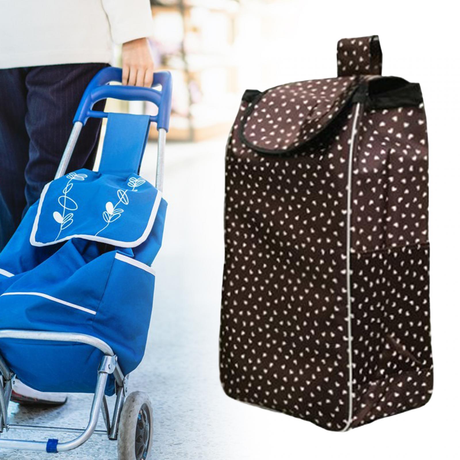 Shopping Cart Replacement Bag Oxford Cloth Waterproof Durable Large Capacity Style B Thickened