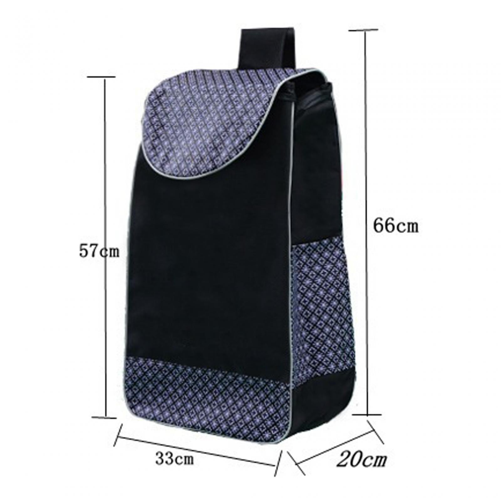 Shopping Cart Replacement Bag Oxford Cloth Waterproof Durable Large Capacity Style D Thickened