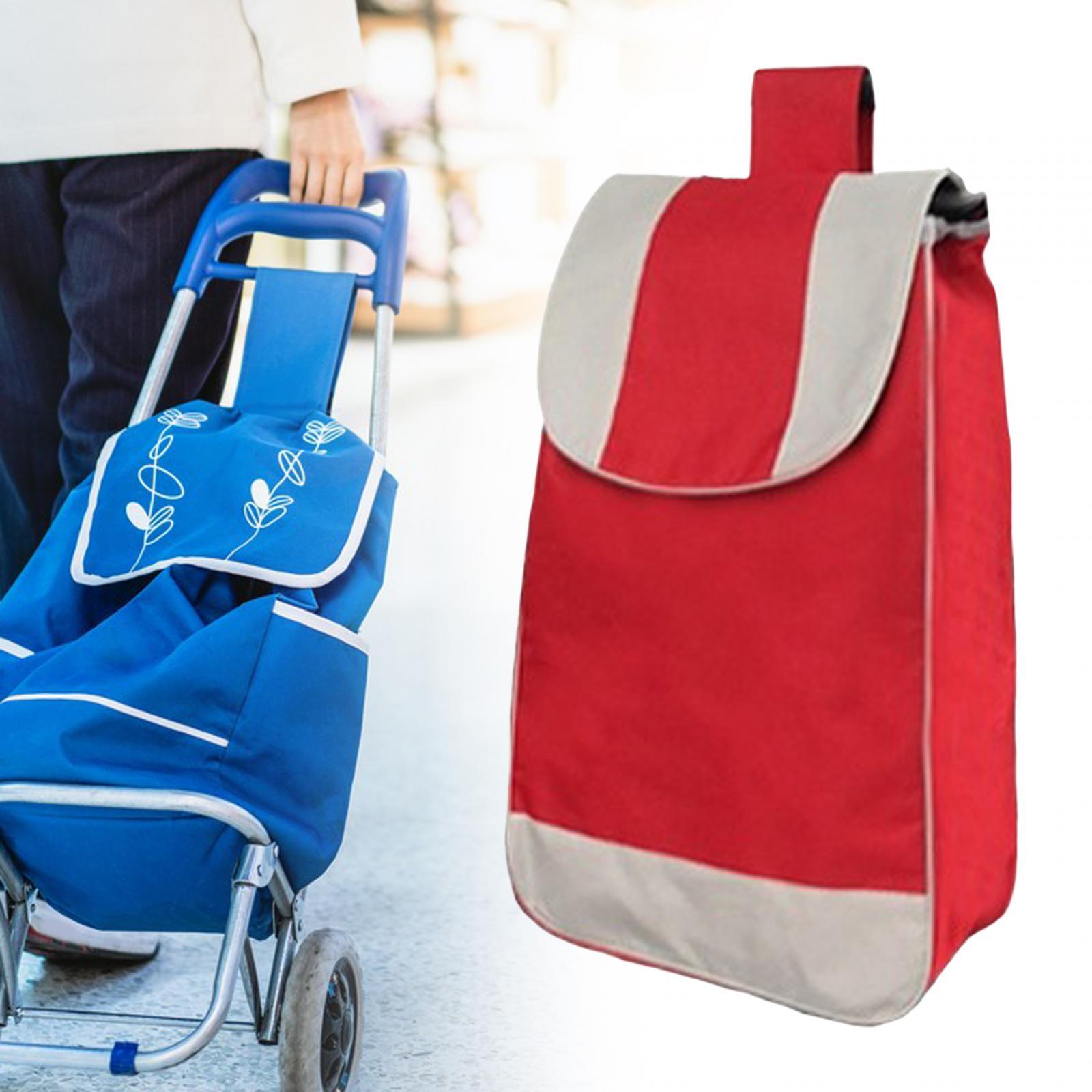 Shopping Cart Replacement Bag Oxford Cloth Waterproof Durable Large Capacity Style G